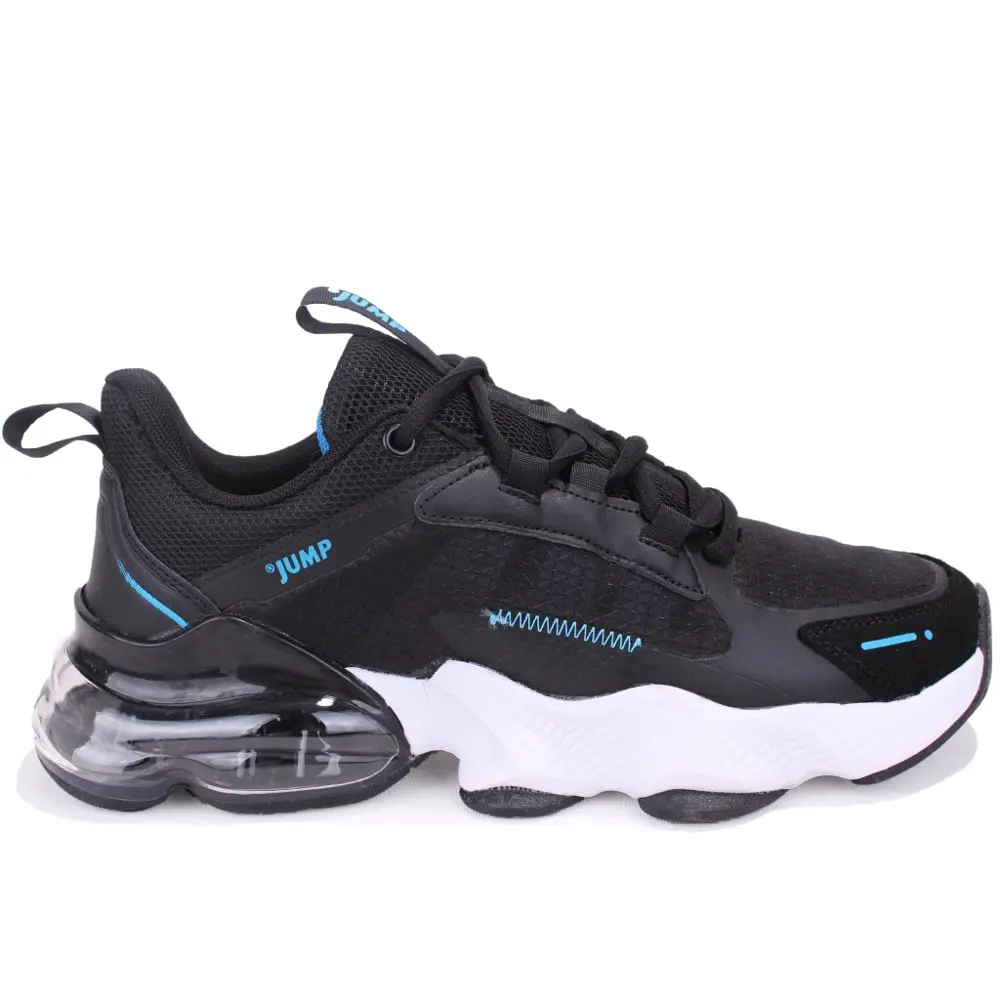 Jump 32255 Siyah Ortopedik Ortopedik Günlük Erkek Spor Ayakkabı