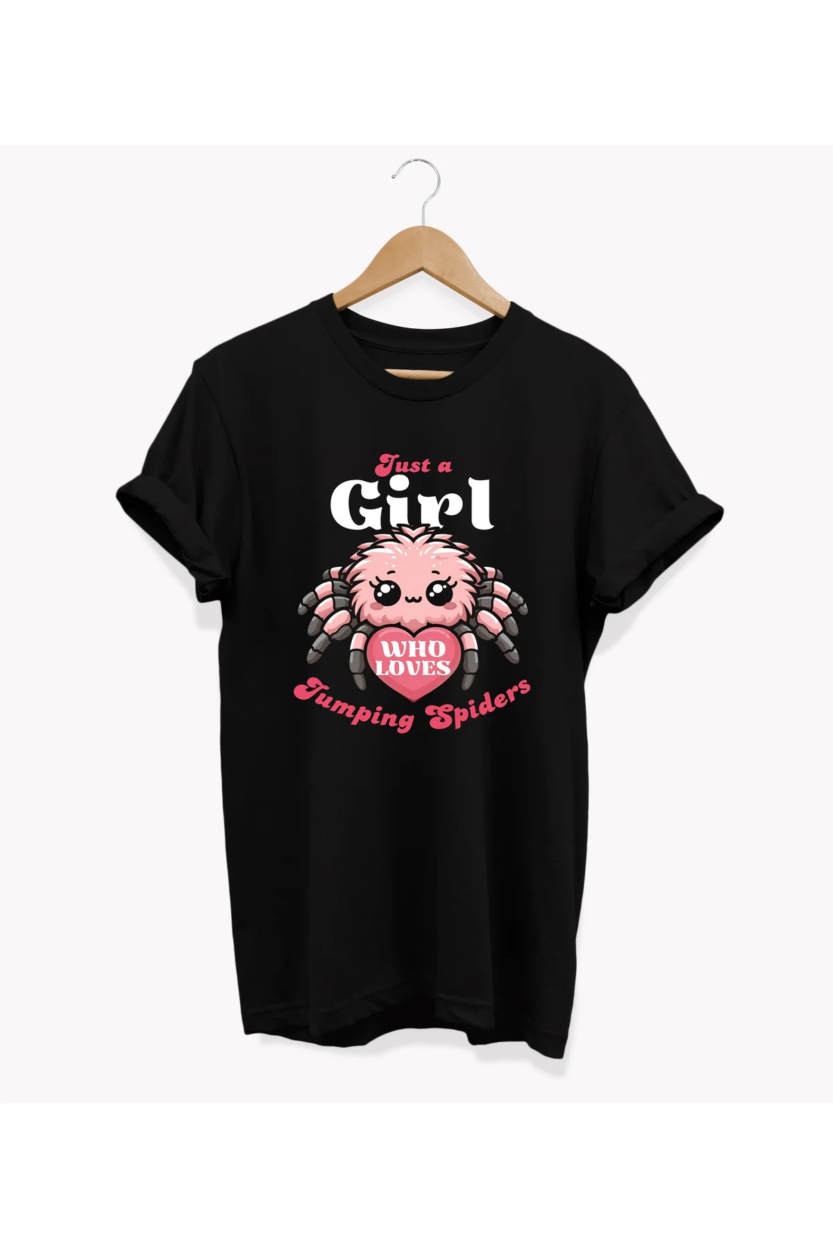 , Jump Baskılı, %100 Pamuk, Bisiklet Yaka, Oversize T-shirt, Büyü
