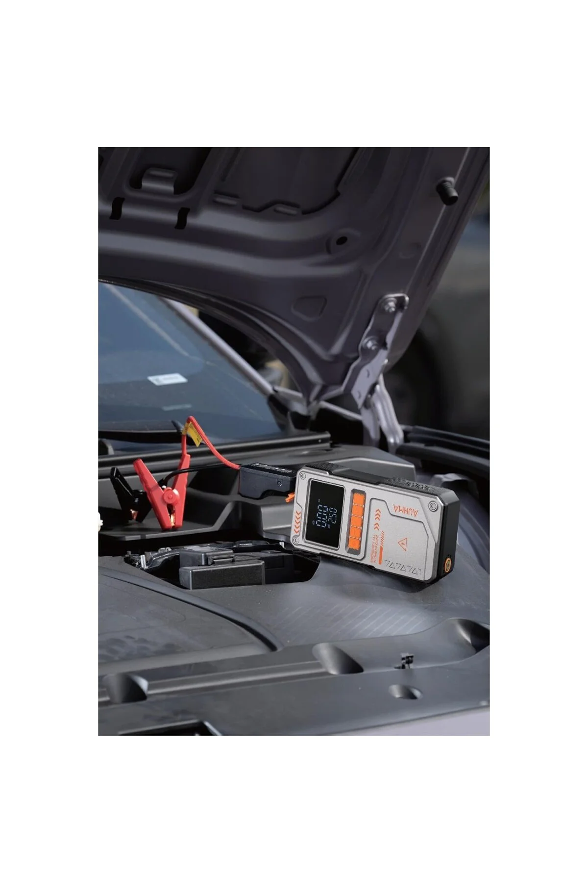 Jump Starter Auhma Akü Takviye Cihazı 10.000 mAh 4'ü 1 Arada Powe