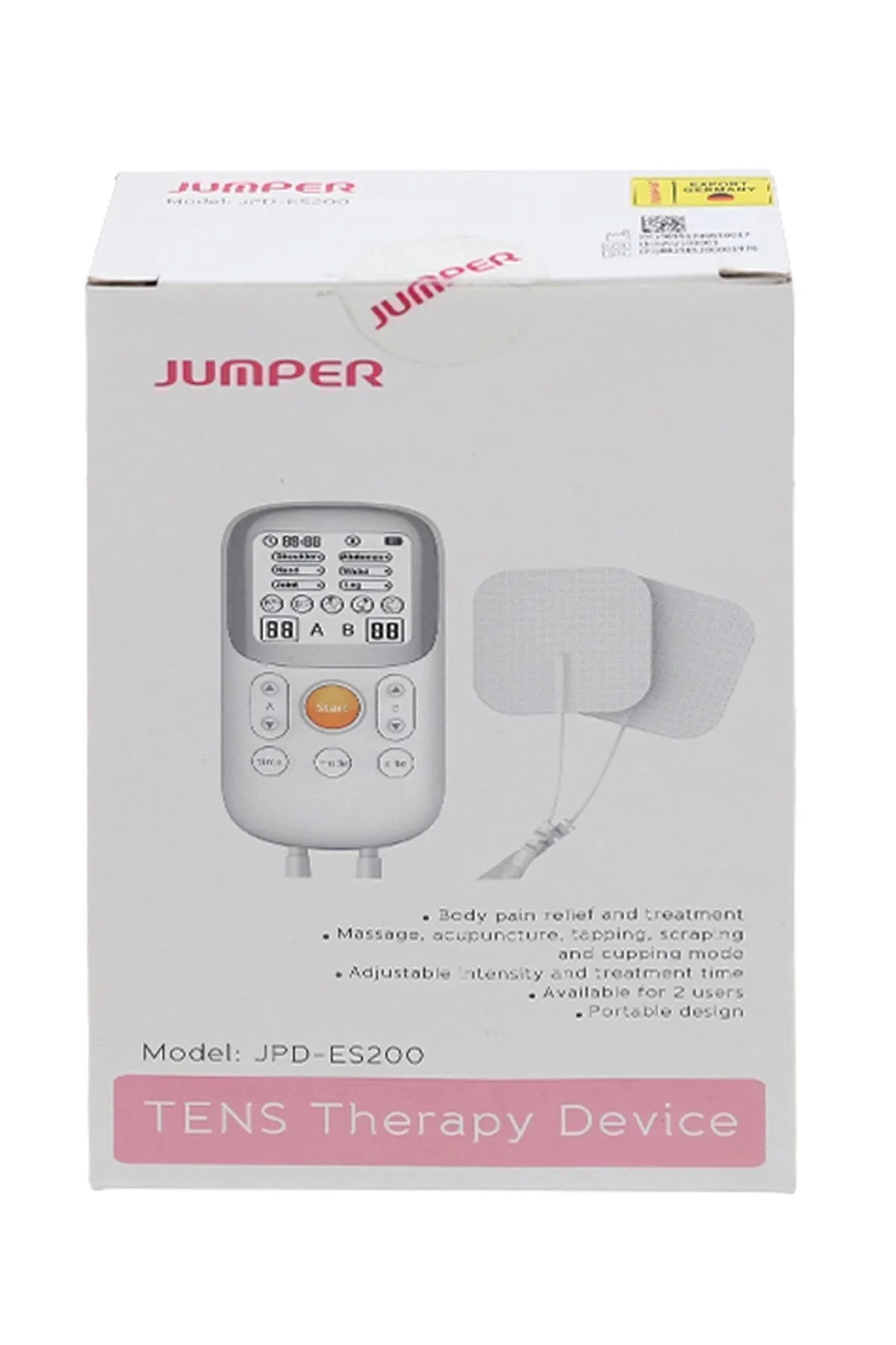 Jumper Tens Terapi Aleti Tens Cihazı Jpd-es200 Jumper Tens Terapi Aleti Tens Cihazı Jpd-es200 - Görsel 3
