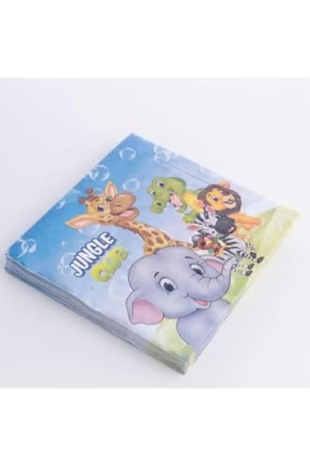 Jungle Club temalı 20 adet peçete, 33x33 cm 395519