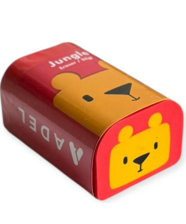 Adel Jungle Serisi Jumbo Boy Silgi - Ayı