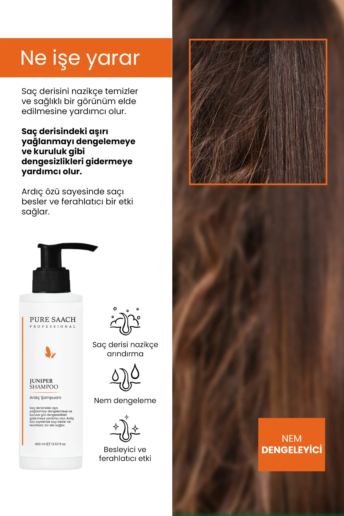 Junıper Shampoo Ardıç Katranı Şampuan - Görsel 2