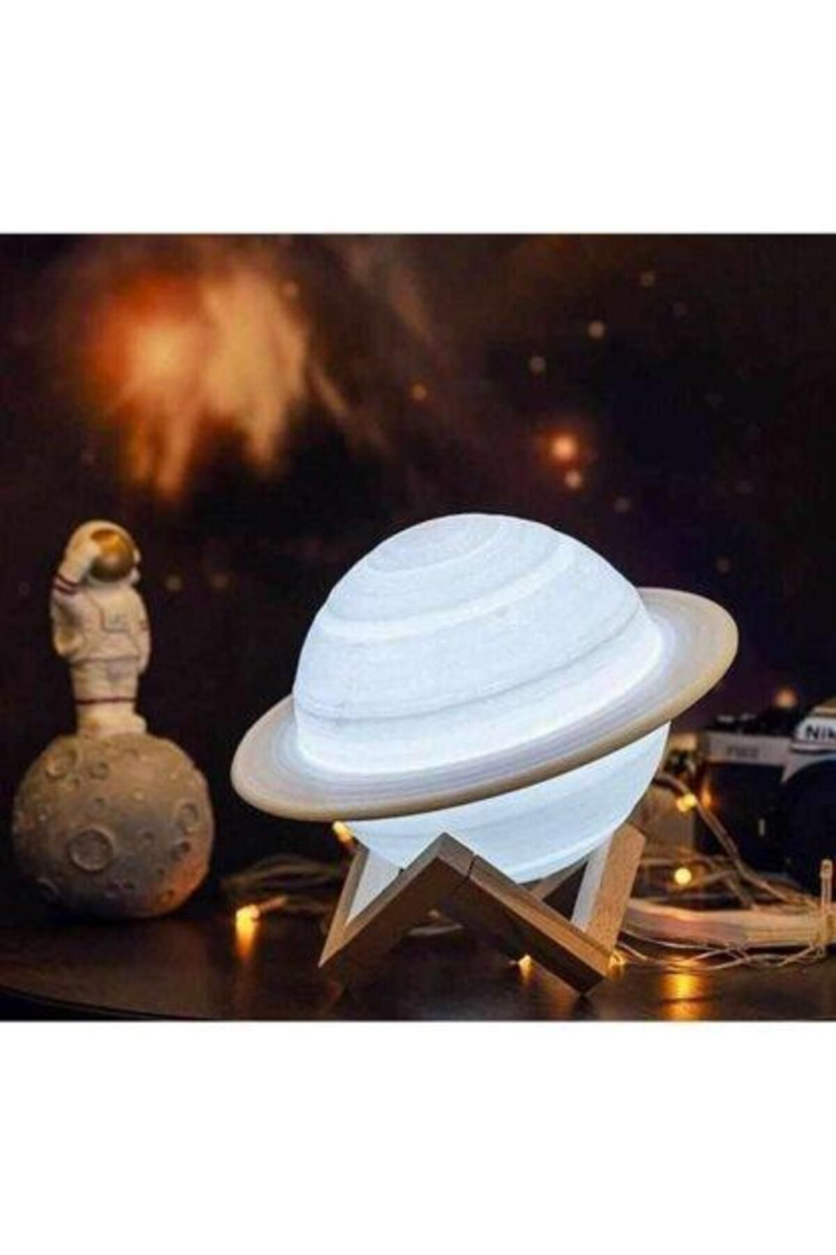 Zs Demir Jüpiter Gece Lambası Dekoratif Hediyelik Aydınlatma