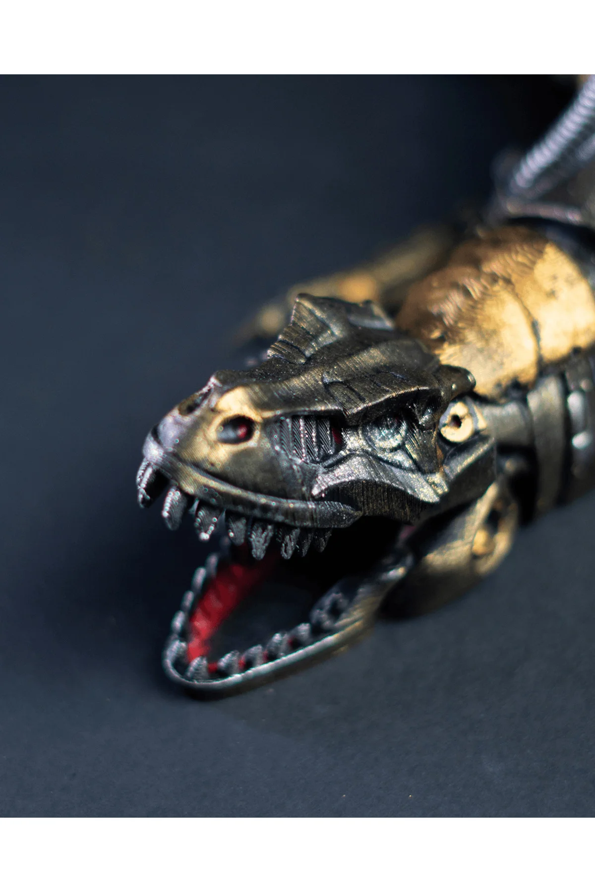 Jurassic Park Hareketli Trex Dinozor Oyuncak Steampunk Hareketli Oyuncak Dinozor