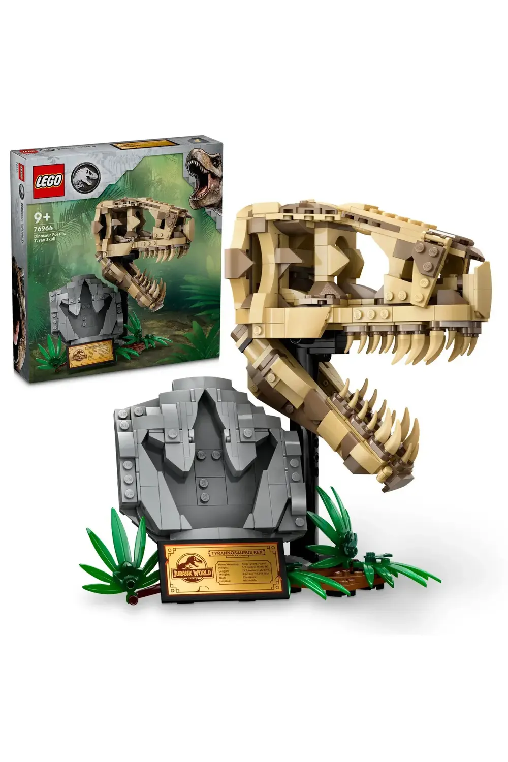 ® Jurassic World Dinozor Fosilleri: T. rex Kafatası 76964- 9+ Oyu
