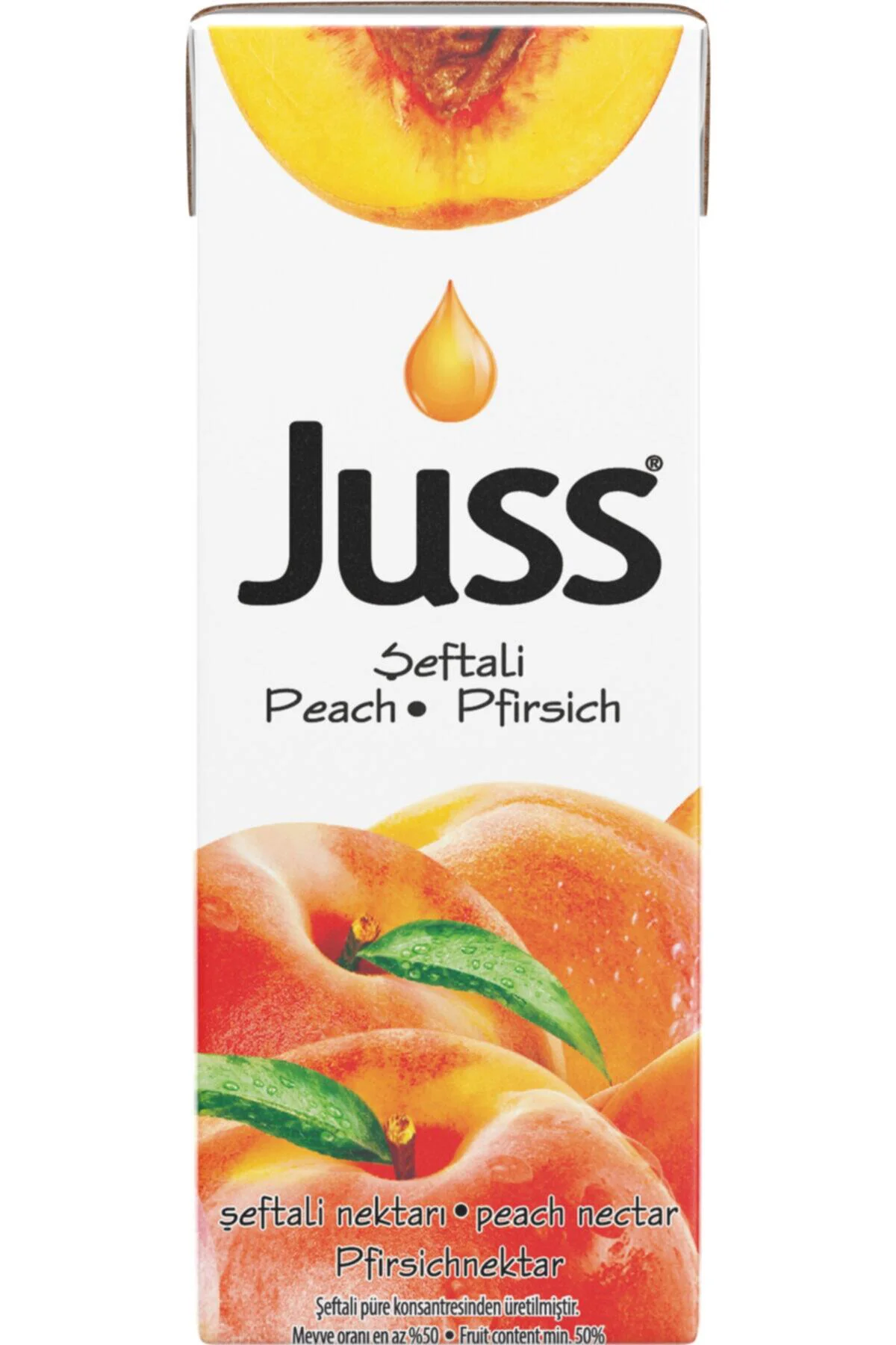 JUSSŞeftali Nektarı 200ml X 27 Adet Slim