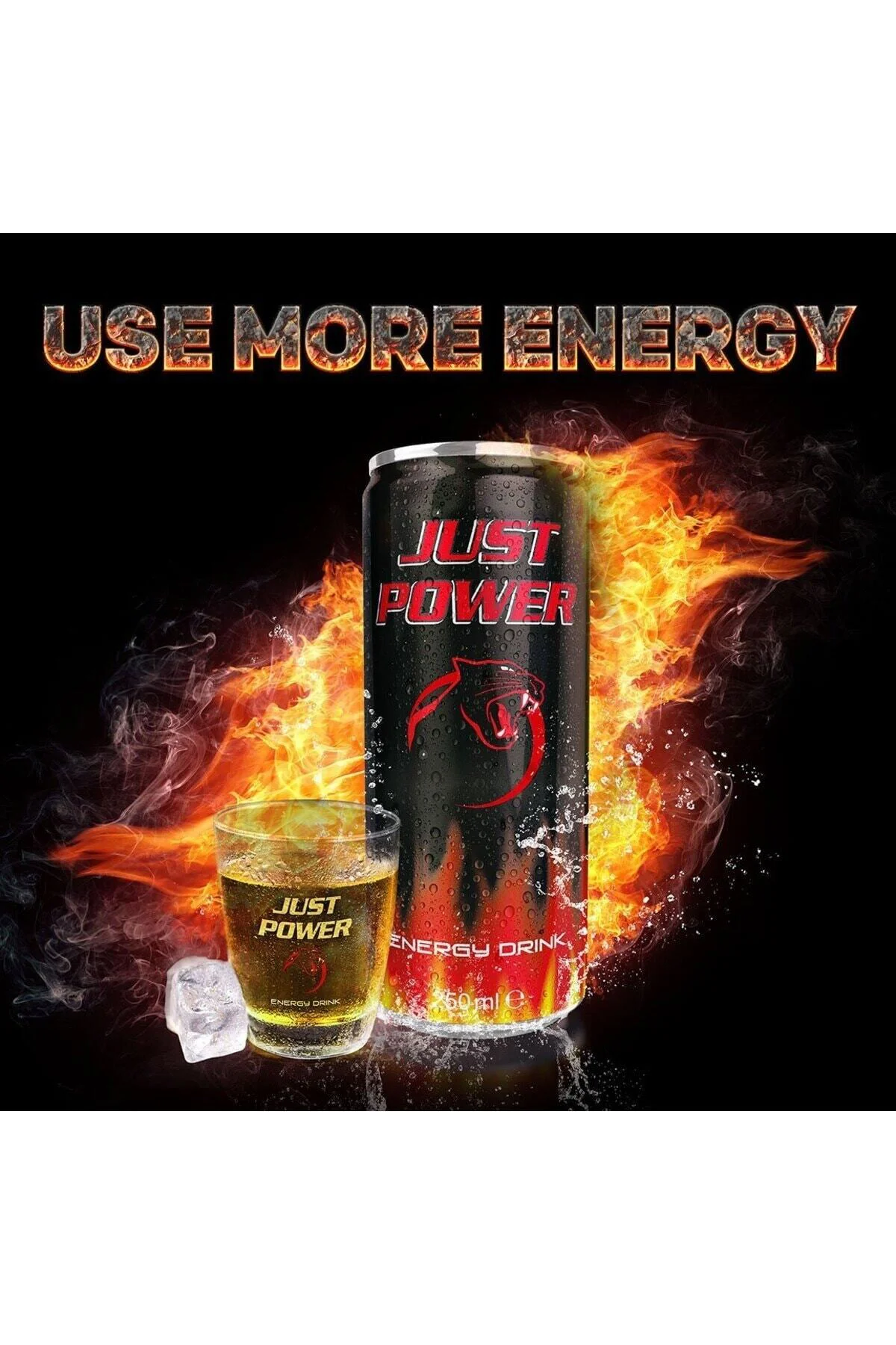 Jusst Power Enerji Içecegi 250 Ml 24*lü