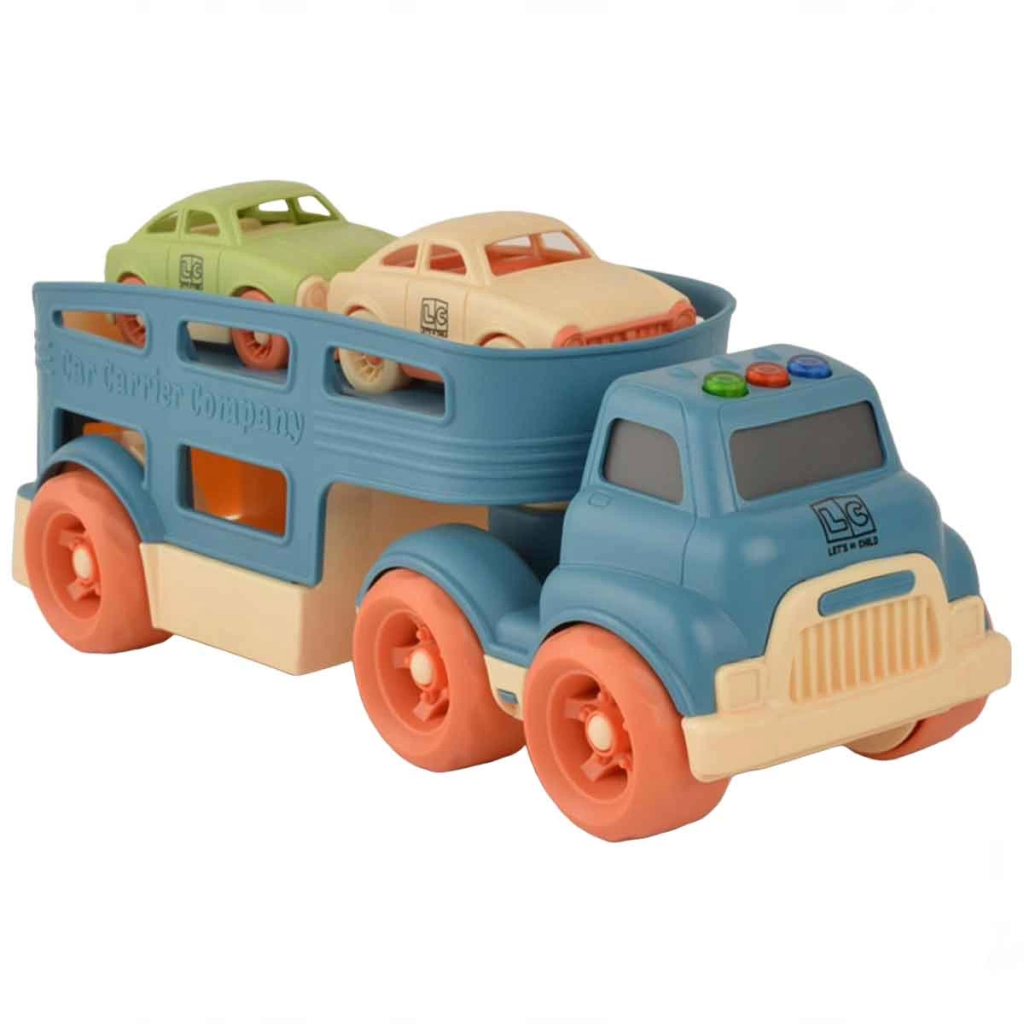 Just Cheap Store LC Sesli ve Işıklı Taşıyıcı Tır 3 Parça