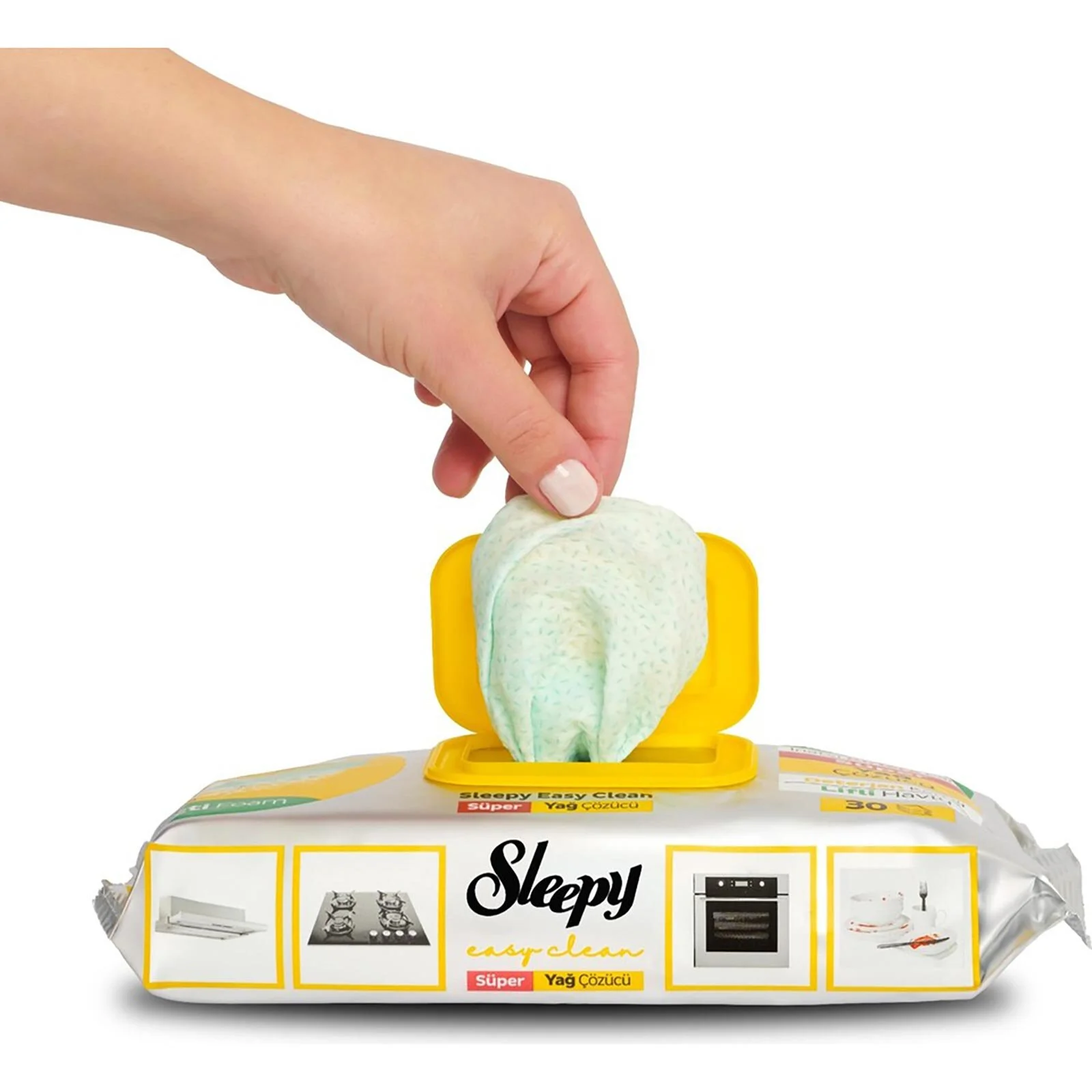 Just Cheap Store Sleepy Yüzey Temizlik Havlusu 30 Adet Yağ Çözücü Just Cheap Store Sleepy Yüzey Temizlik Havlusu 30 Adet Yağ Çözücü