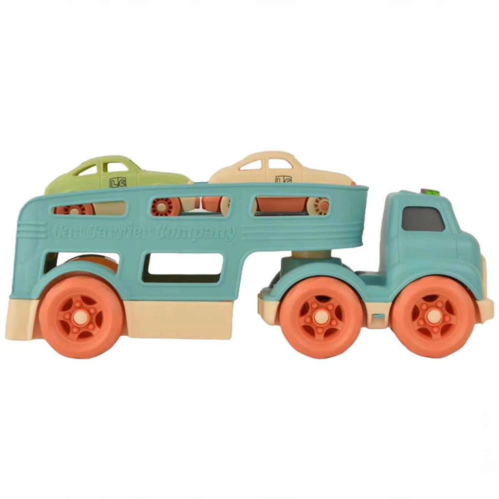 Just Cheap Store LC Sesli ve Işıklı Taşıyıcı Tır 3 Parça