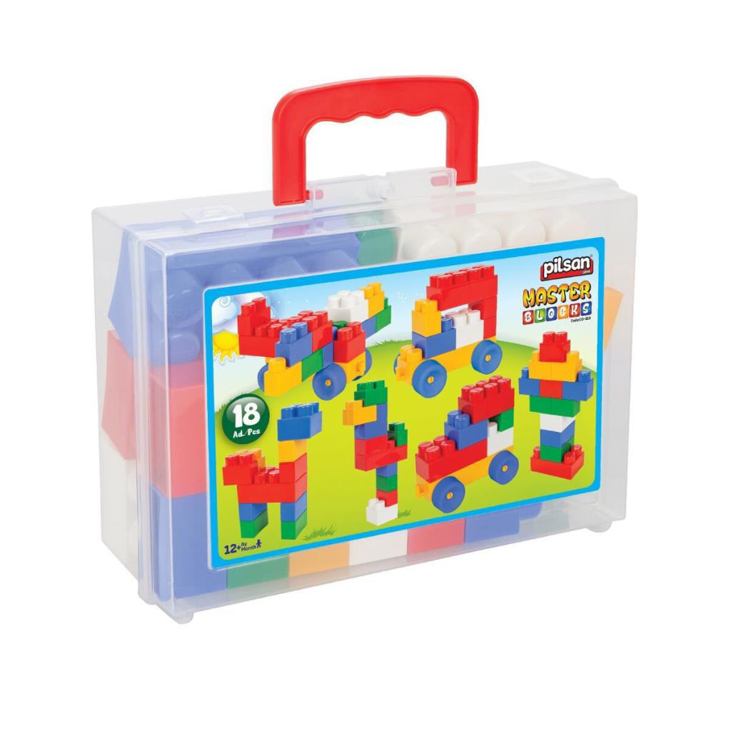 Just Cheap Store 03 323 Master Blok Seti Çantalı 18 Parça Just Cheap Store 03 323 Master Blok Seti Çantalı 18 Parça
