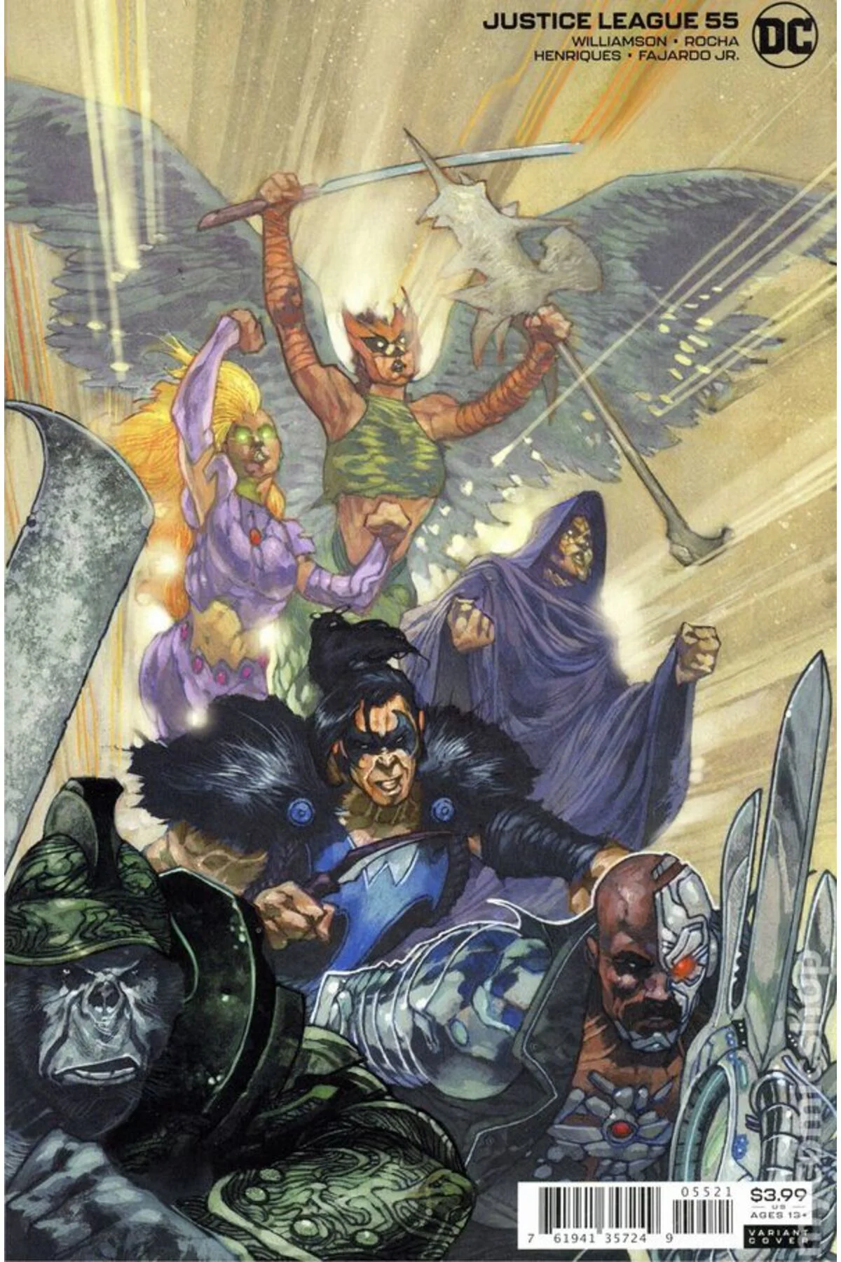 Justice League #55B (ingilizce)