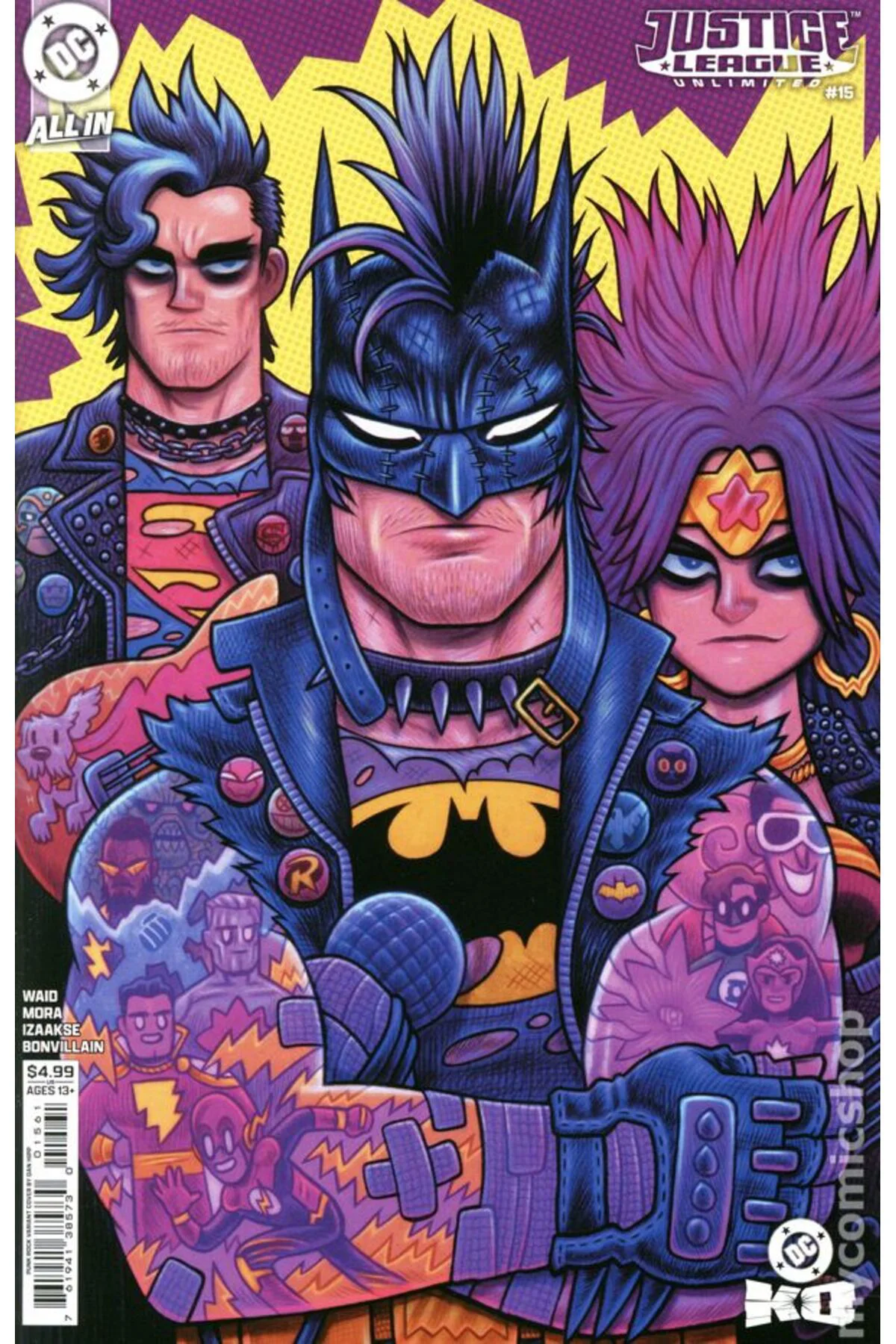 Justice League Unlimited #15G (ingilizce)