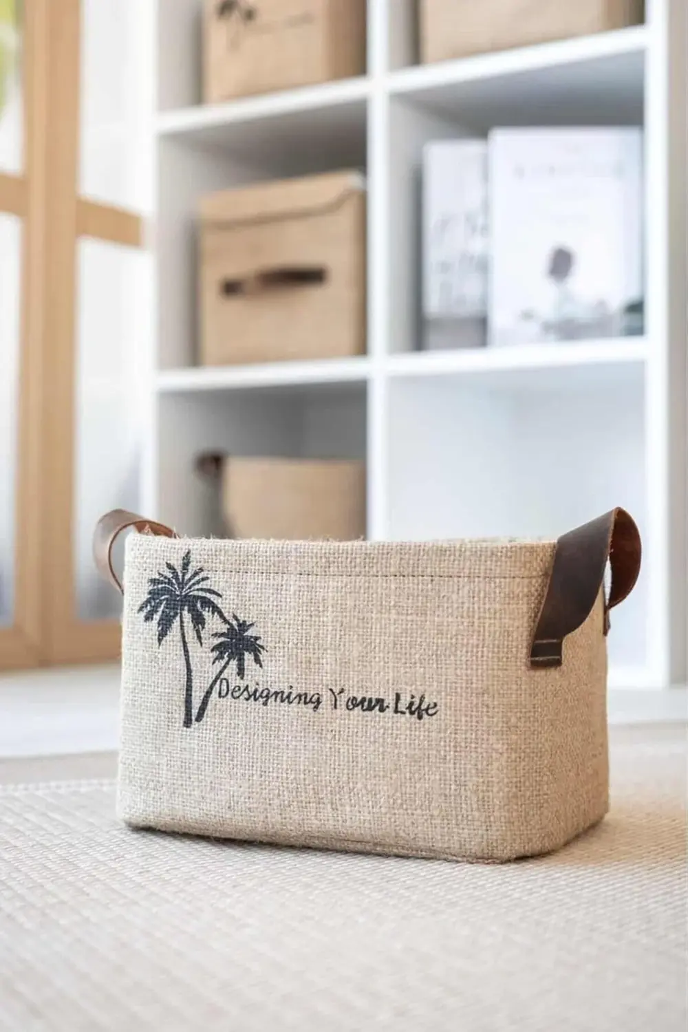 Jüt Dolap İçi Çamaşır Çocuk Odası Oyuncak Düzenleyici Katlanır Sa