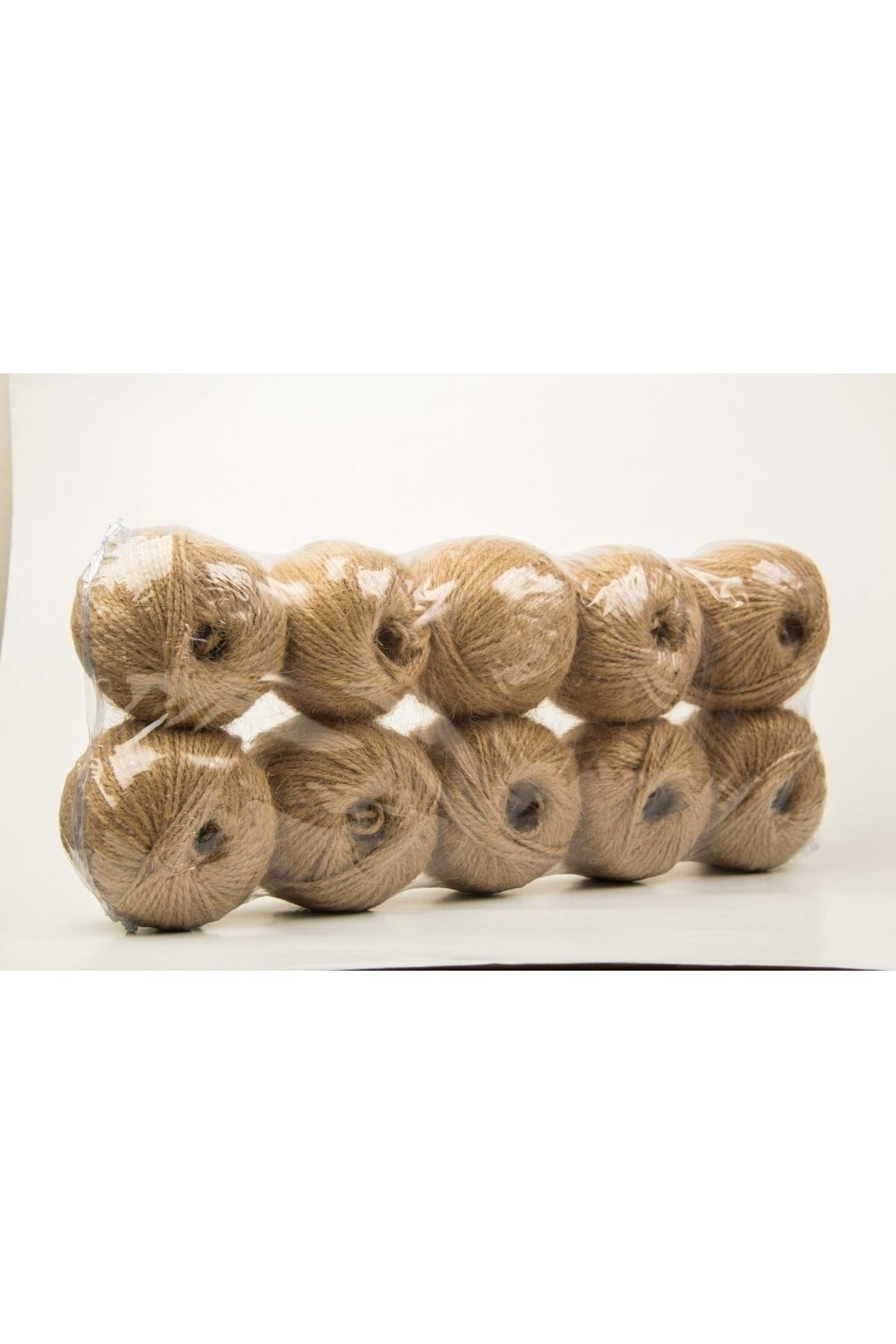 Özcan Toptan Tuhafiye Jüt (Hasır) İpi Çuval İpi Kırnak İpi 10 Adet (1Kg) Jüt İpi