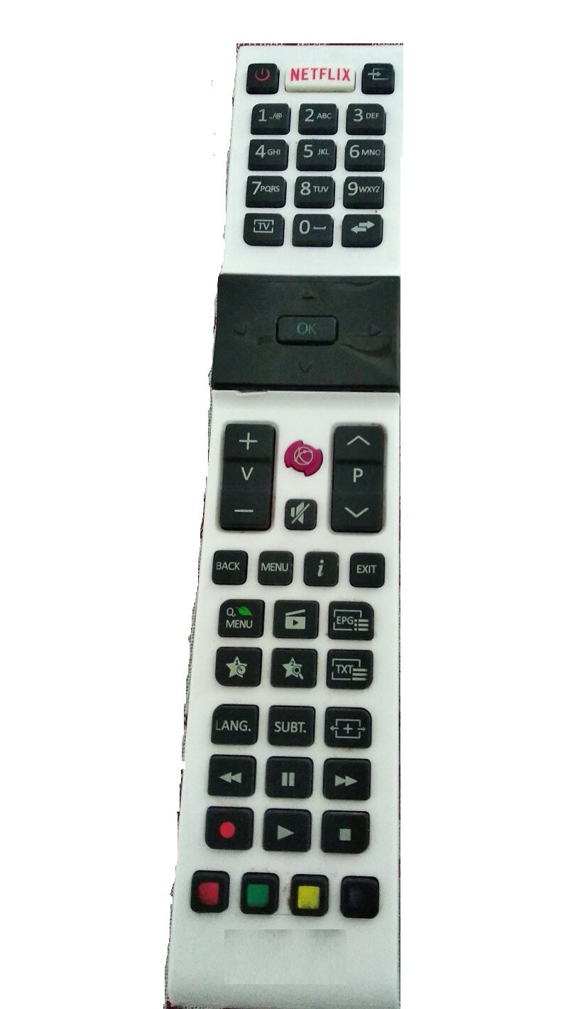 JVC 4K Smart Led Televizyon Kumandası Beyaz JVC 4K Smart Led Televizyon Kumandası Beyaz