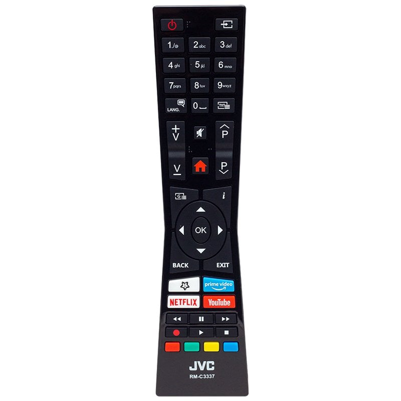 Jvc RM-C3337 Netflix-Youtube-Prime Video Tuşlu Lcd-Led Tv Kumanda Jvc RM-C3337 Netflix-Youtube-Prime Video Tuşlu Lcd-Led Tv Kumanda