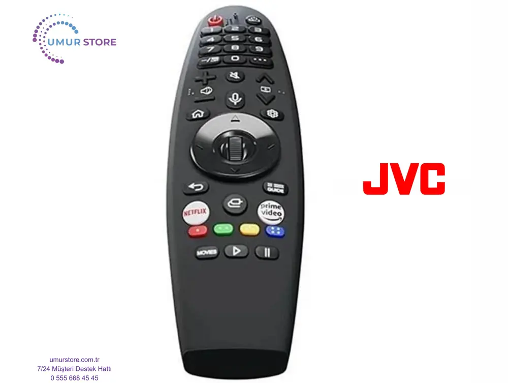 JVC Webos Smart Televizyon Kumandası-Mikrofonlu