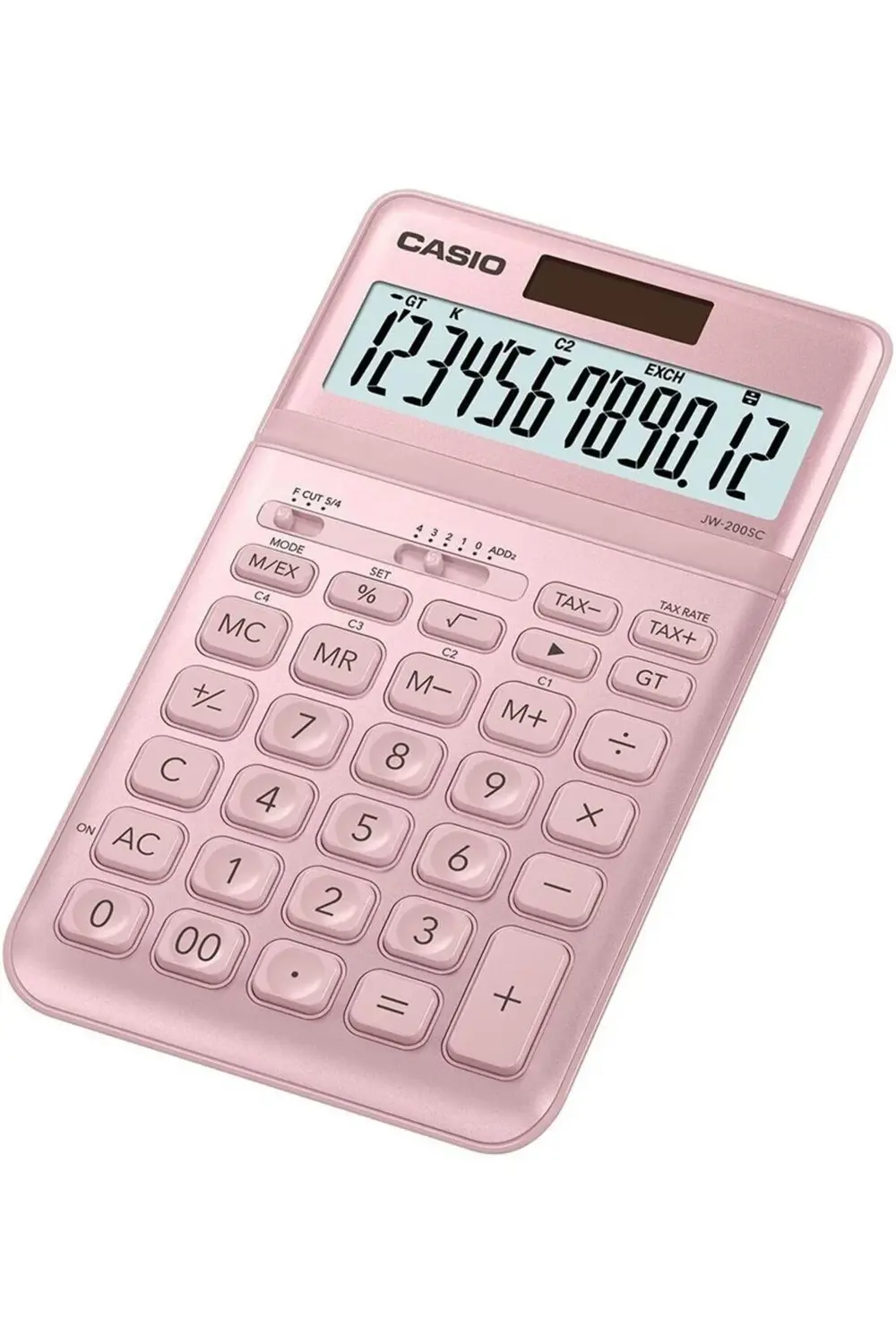 JW-200SC-PK 12 Hane Pembe Masa Üstü Hesap Makinesi