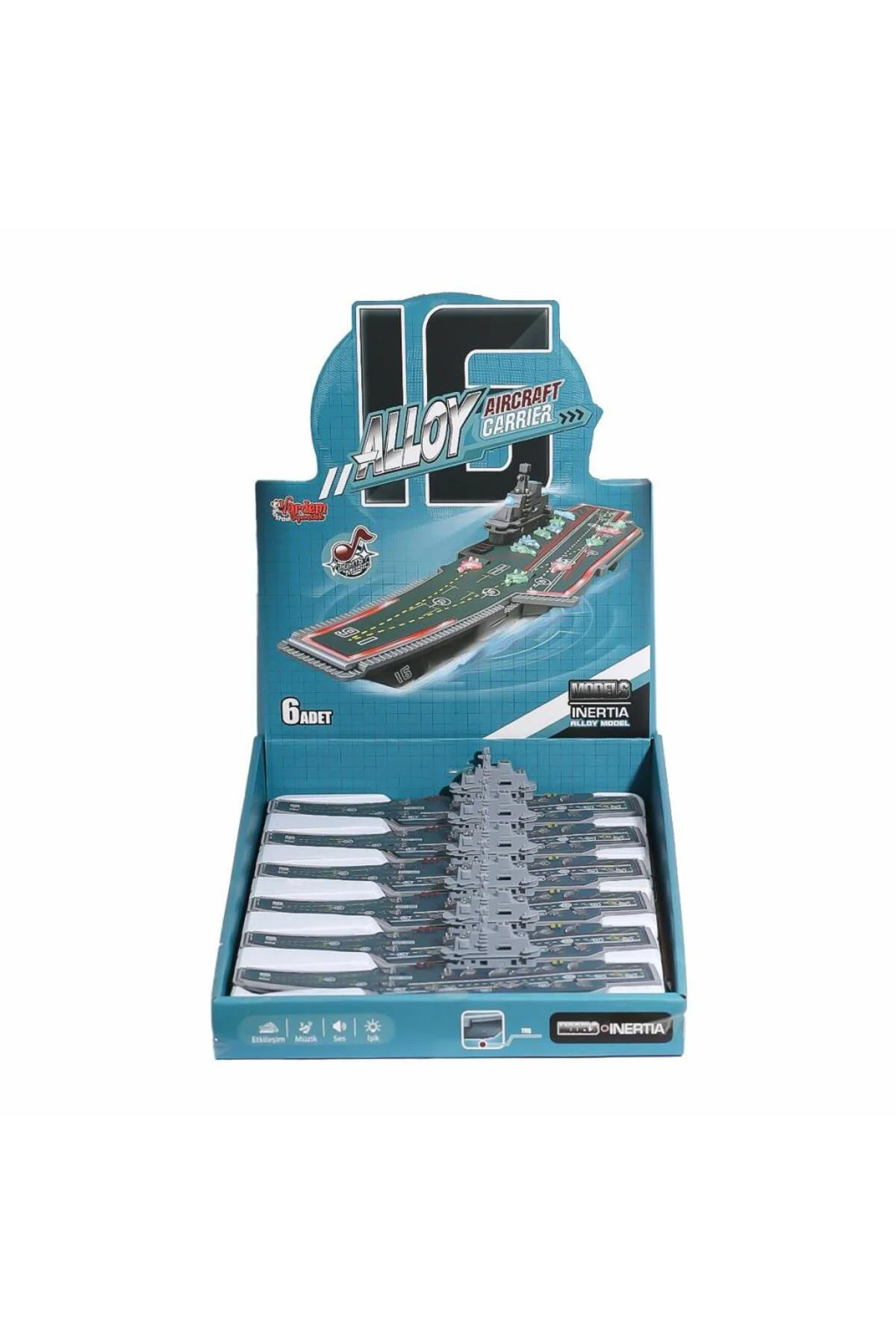 JW567-084 Sesli ve Işıklı Gemi Uçak Pisti -Vardem