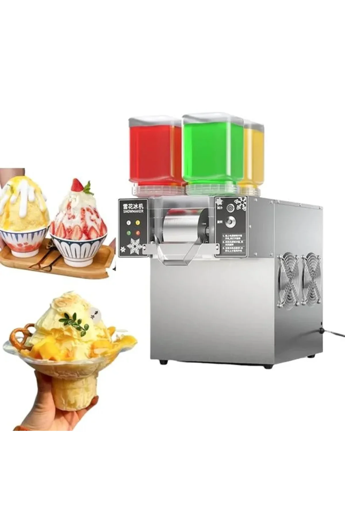 Jwbetter Kokteyl - Buz Kar Yapma Makinesi Ticari AC220V (ZB-XBJ124FZ) Jwbetter Kokteyl - Buz Kar Yapma Makinesi Ticari AC220V (ZB-XBJ124FZ)