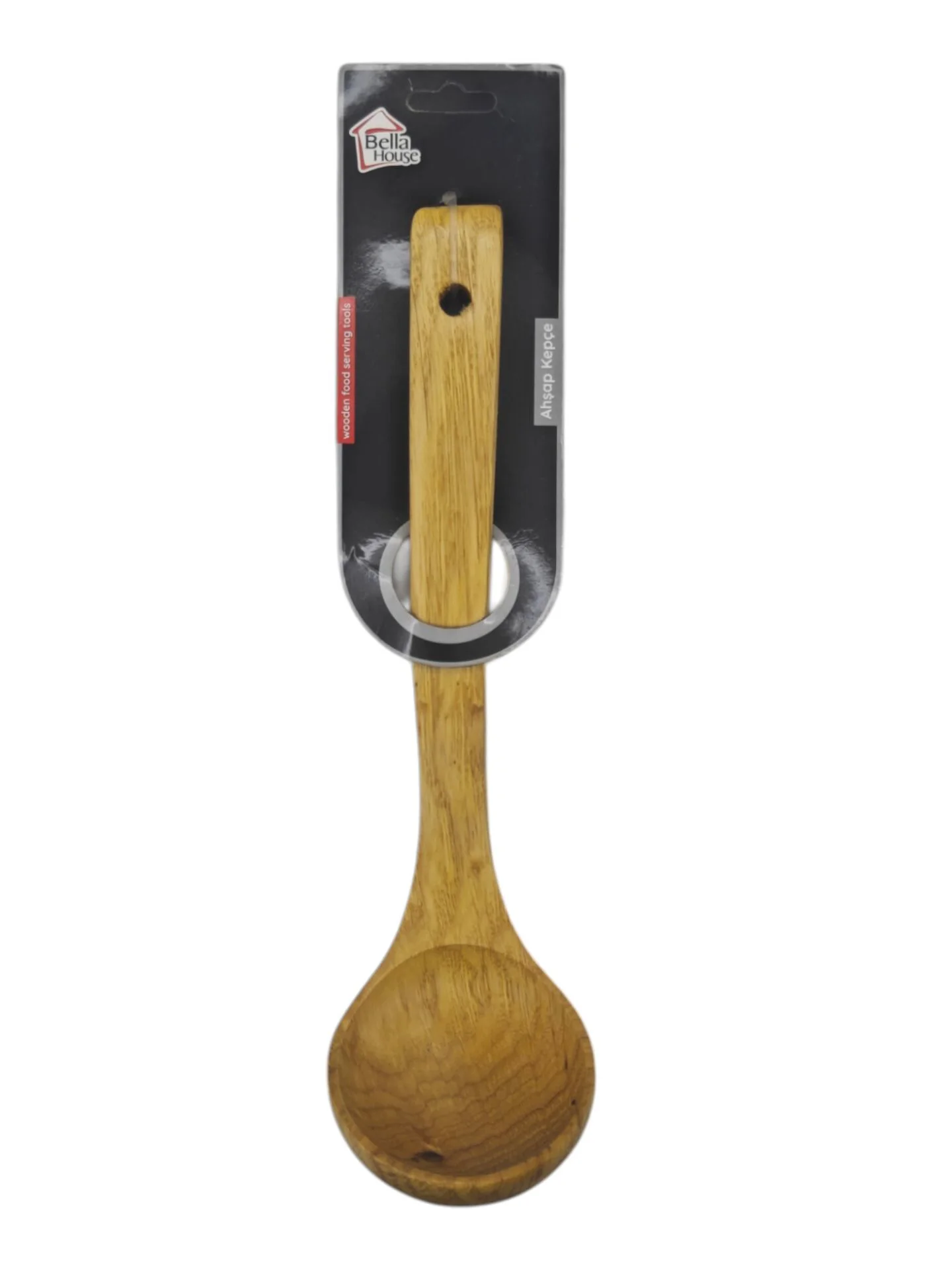 K-9945   Bella House Ahşap Kepçe 29cm
