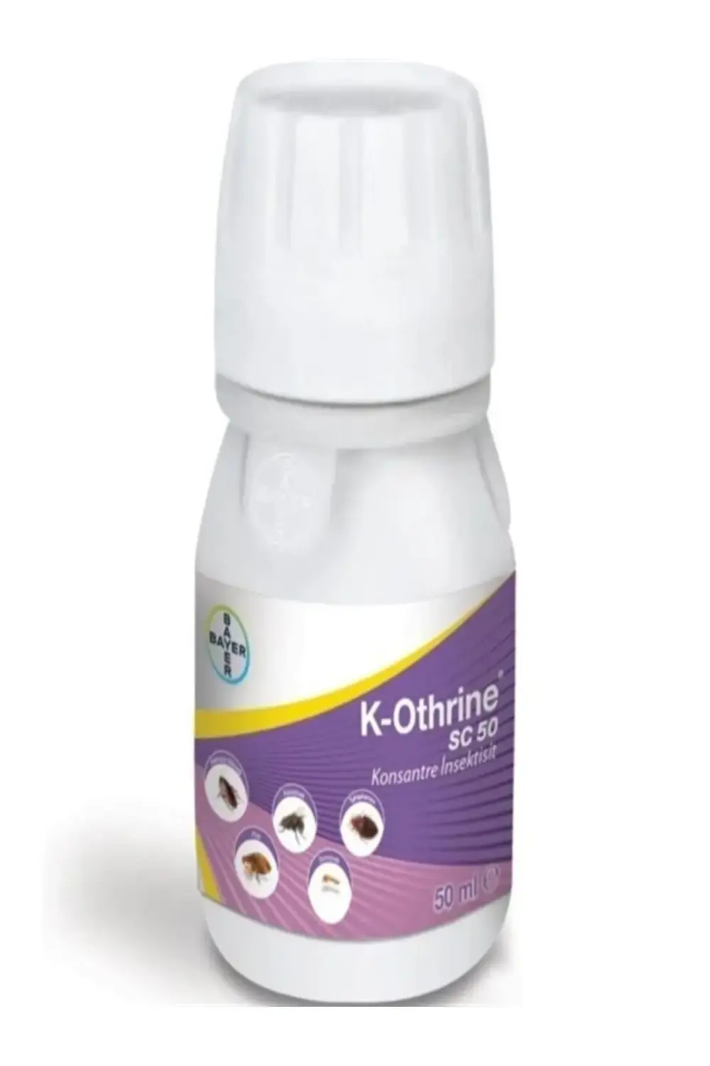 K-Othrine SC -50, 50 ml (Tahta kurusu , Pire , Hama Böceği , Kara