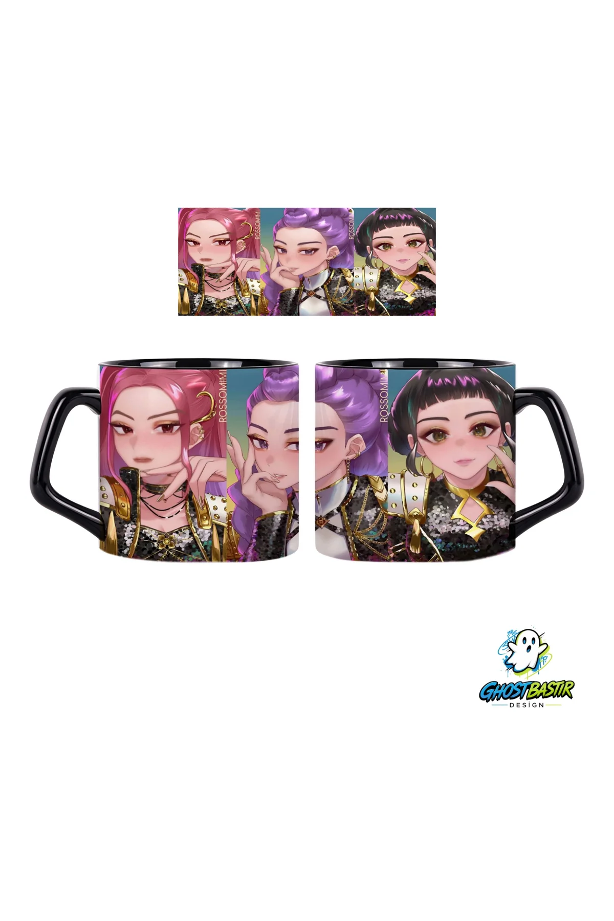 K-Pop Demon Hunters Kupa Bardak | Tek Adet 0923