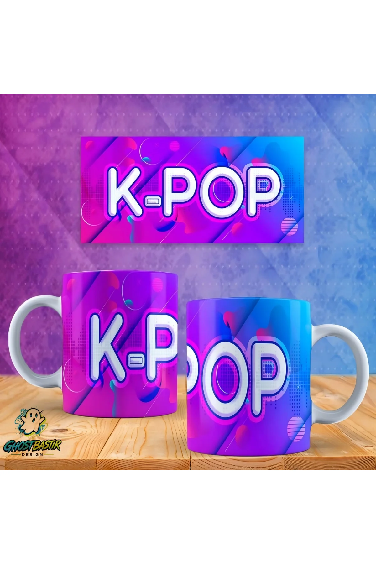 K-Pop Demon Hunters Kupa Bardak | Tek Adet K0271