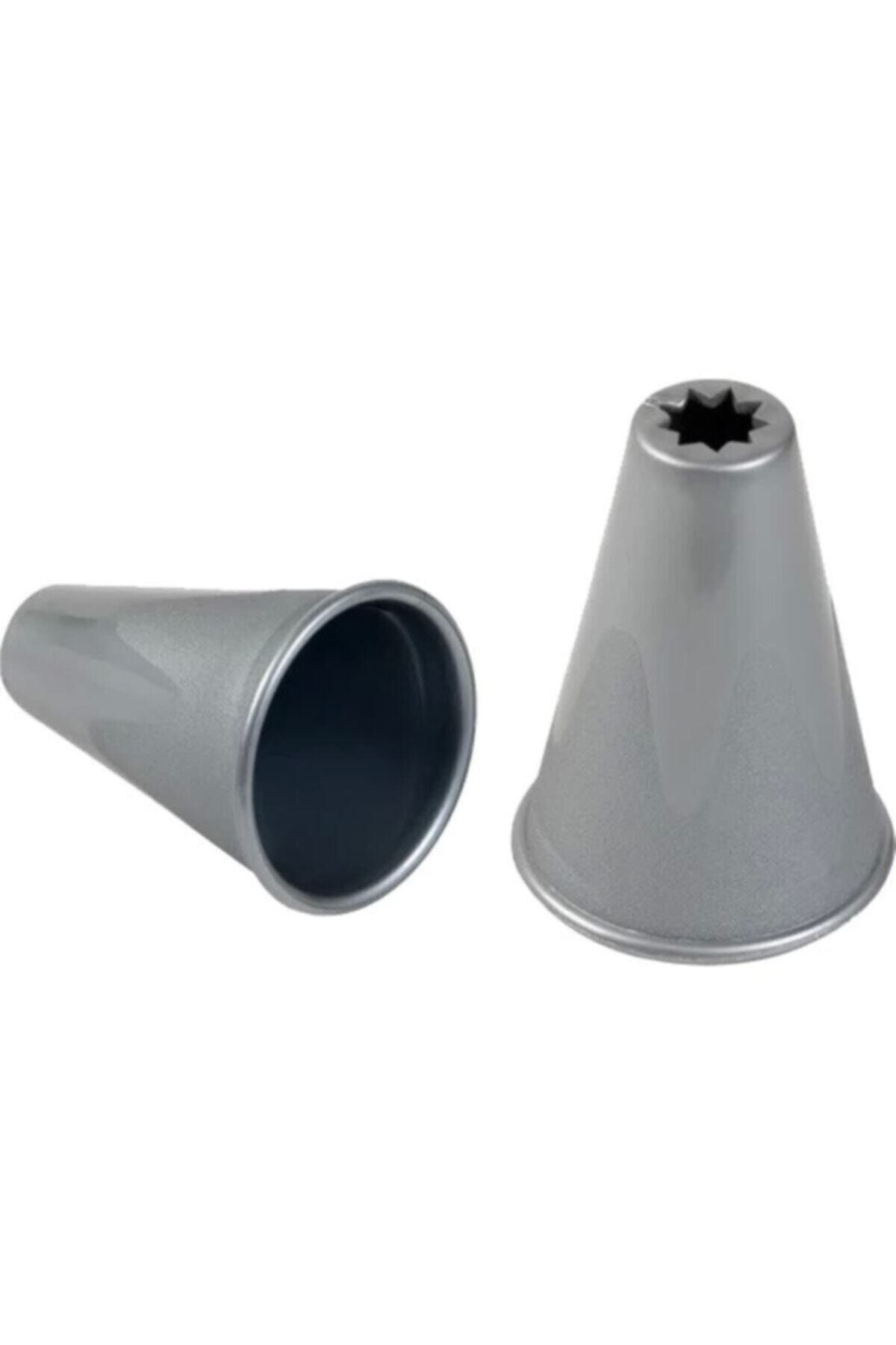 Ferah Plastik K Tırtıl Kurabiye Kalıbı, Tırtıklı Kek Pasta Krema Süs Dekor Apar