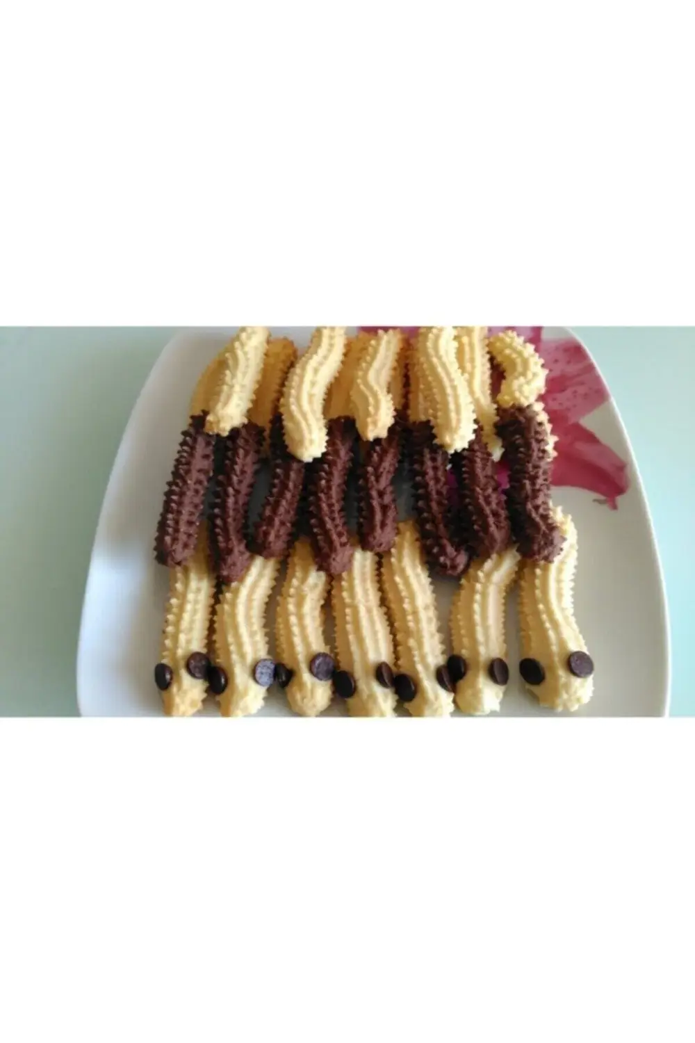 Ferah Plastik K Tırtıl Kurabiye Kalıbı, Tırtıklı Kek Pasta Krema Süs Dekor Apar