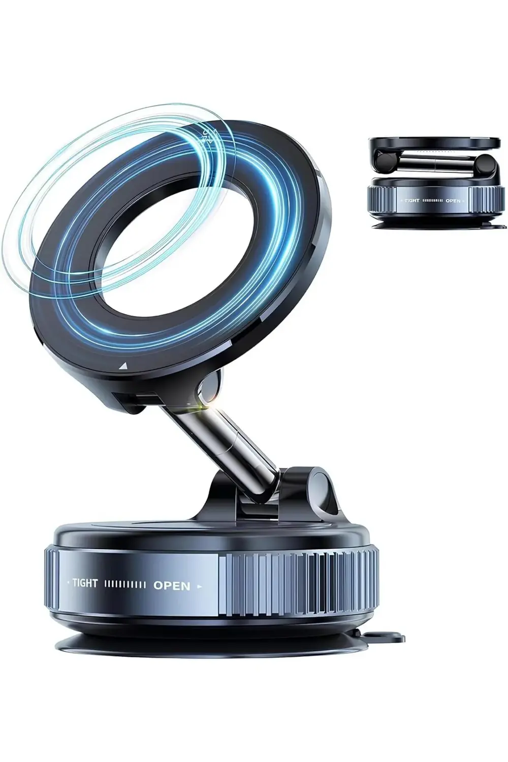 K007 X68 KATLANABİLİR 360 DERECE HER YÖNE DÖNEBİLİR VACUM MAGNETİ