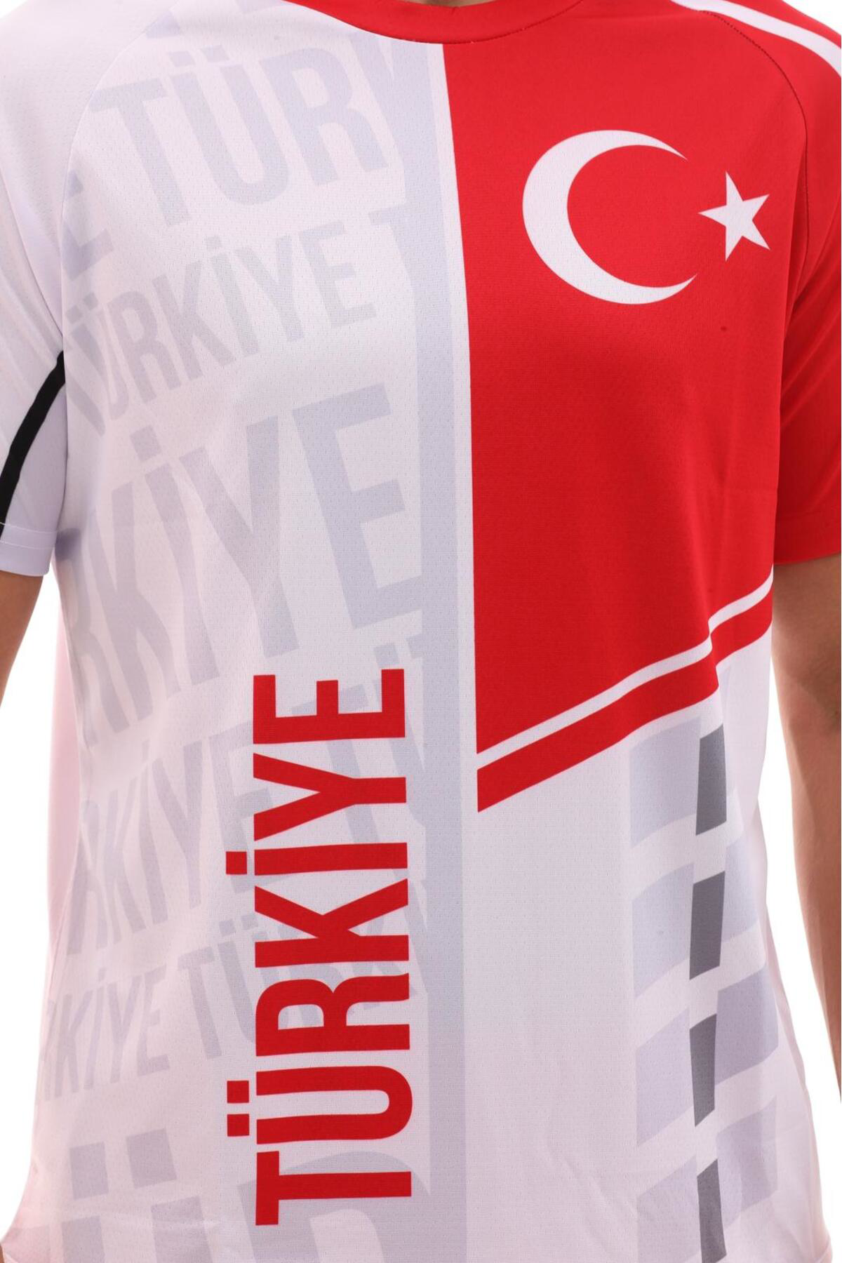 Sportech K0164 Türkiye Forma Takımı (Tek Kelime İsim Ve Numara Yazilir)