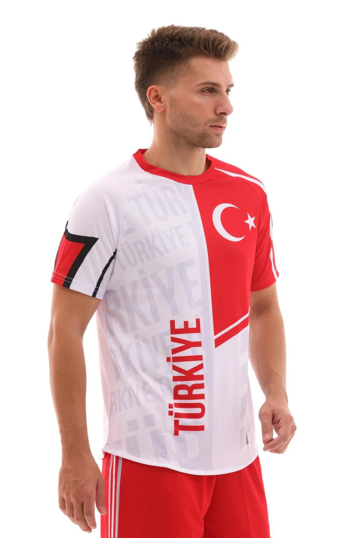 K0164 Türkiye Forma Takımı (TEK KELİME ISİM VE NUMARA YAZILIR)