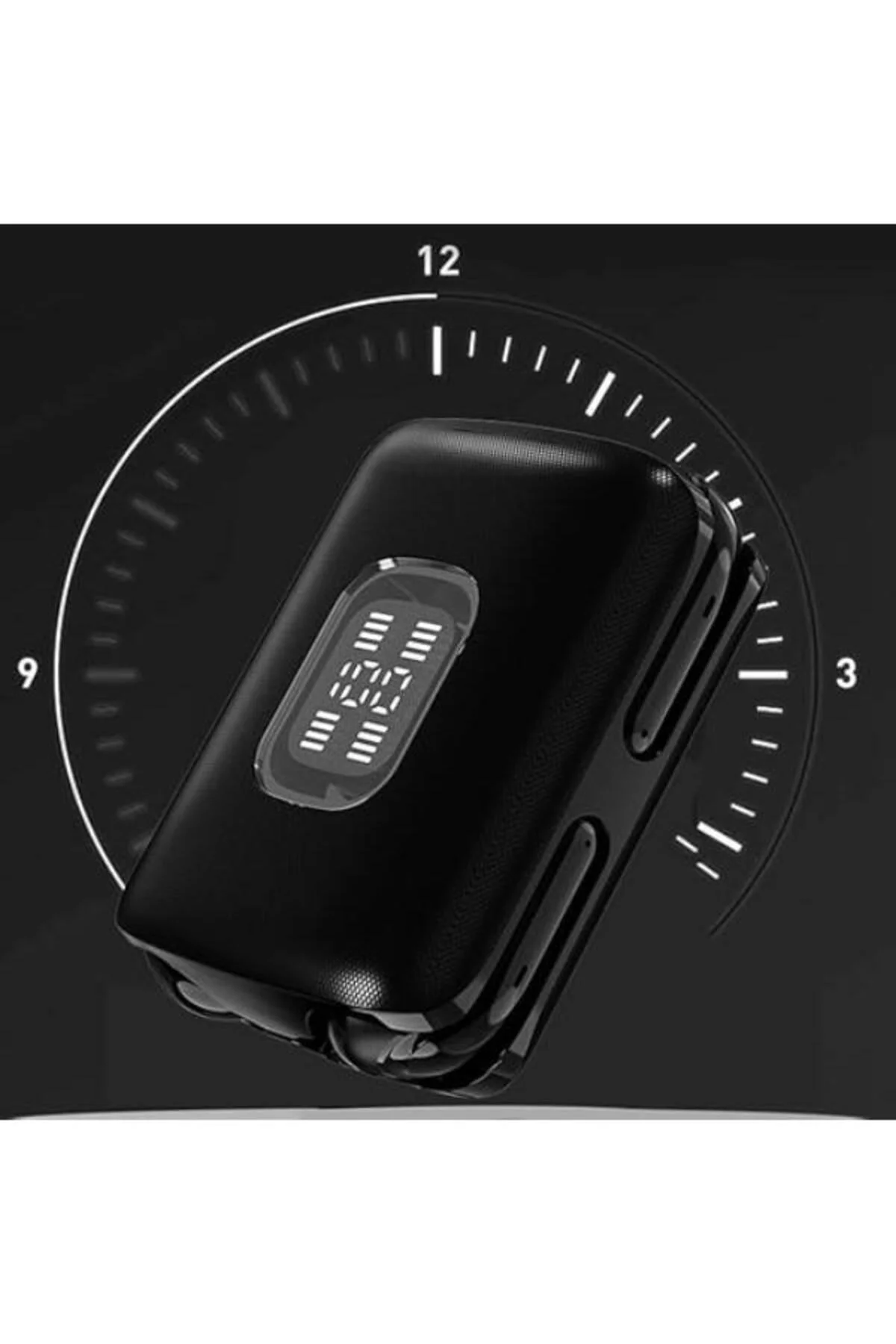 K02 Ultra Uzun Pil Ömrü Yüksek Kaliteli çifft Bluetooth oyuncu Kulaklığı Su Geçirmez Siyah
