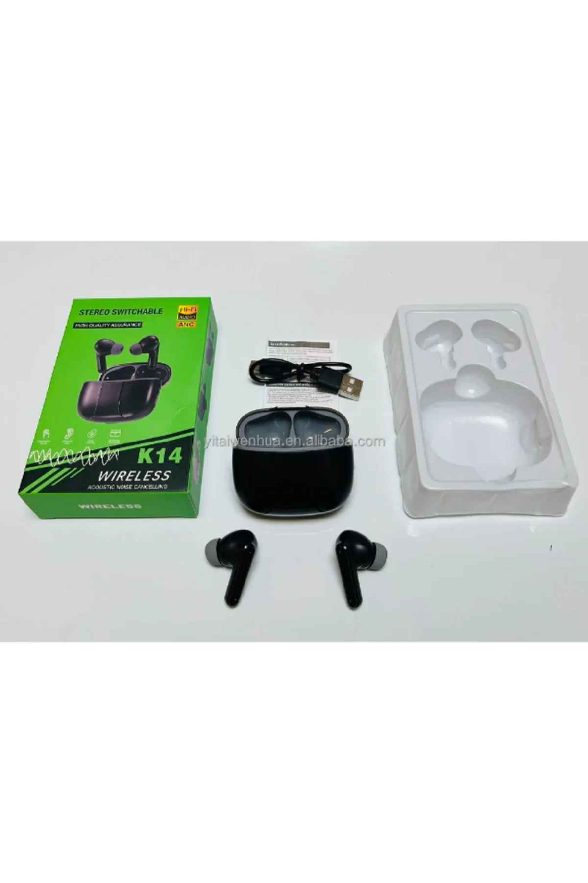 K14 KULAKİÇİ TWS OYUNCU KULAKLIĞI 400 MAH BATARYALI