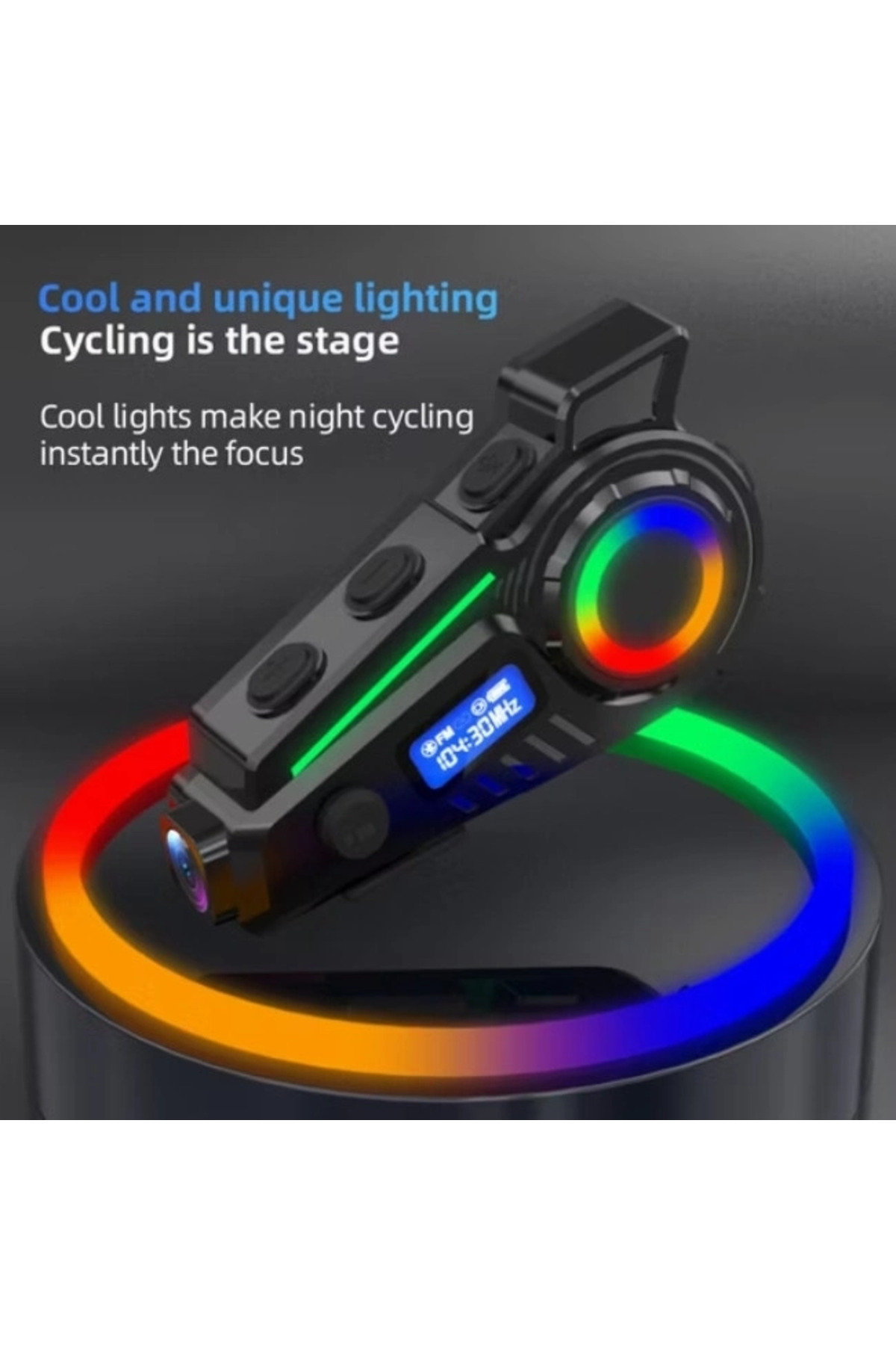 K19 Kameralı Motosiklet Kask Bluetooth Kulaklık Su Geçirmez Inter