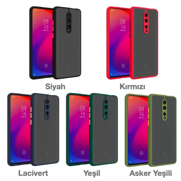 K20 K20 Pro Kamera Korumalı Premium Silikon Kılıf - Anti-Şok Koruma