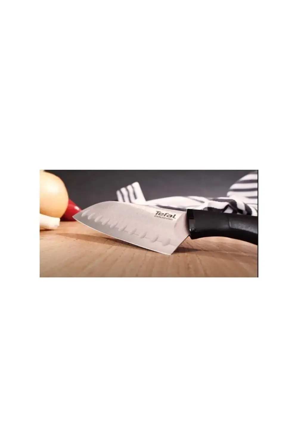 K22136 Comfort Kapaklı Santoku Bıçağı 12 Cm