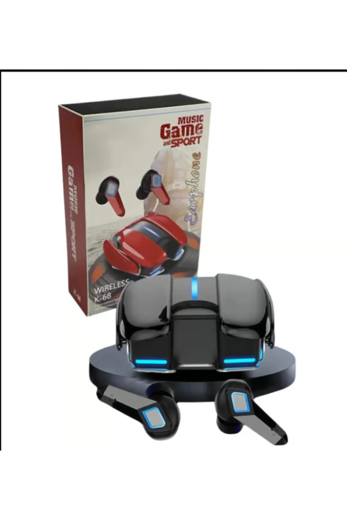 K68 Pubg Oyuncu Kulaligi Içi Anc 120h Rgb Işıklı