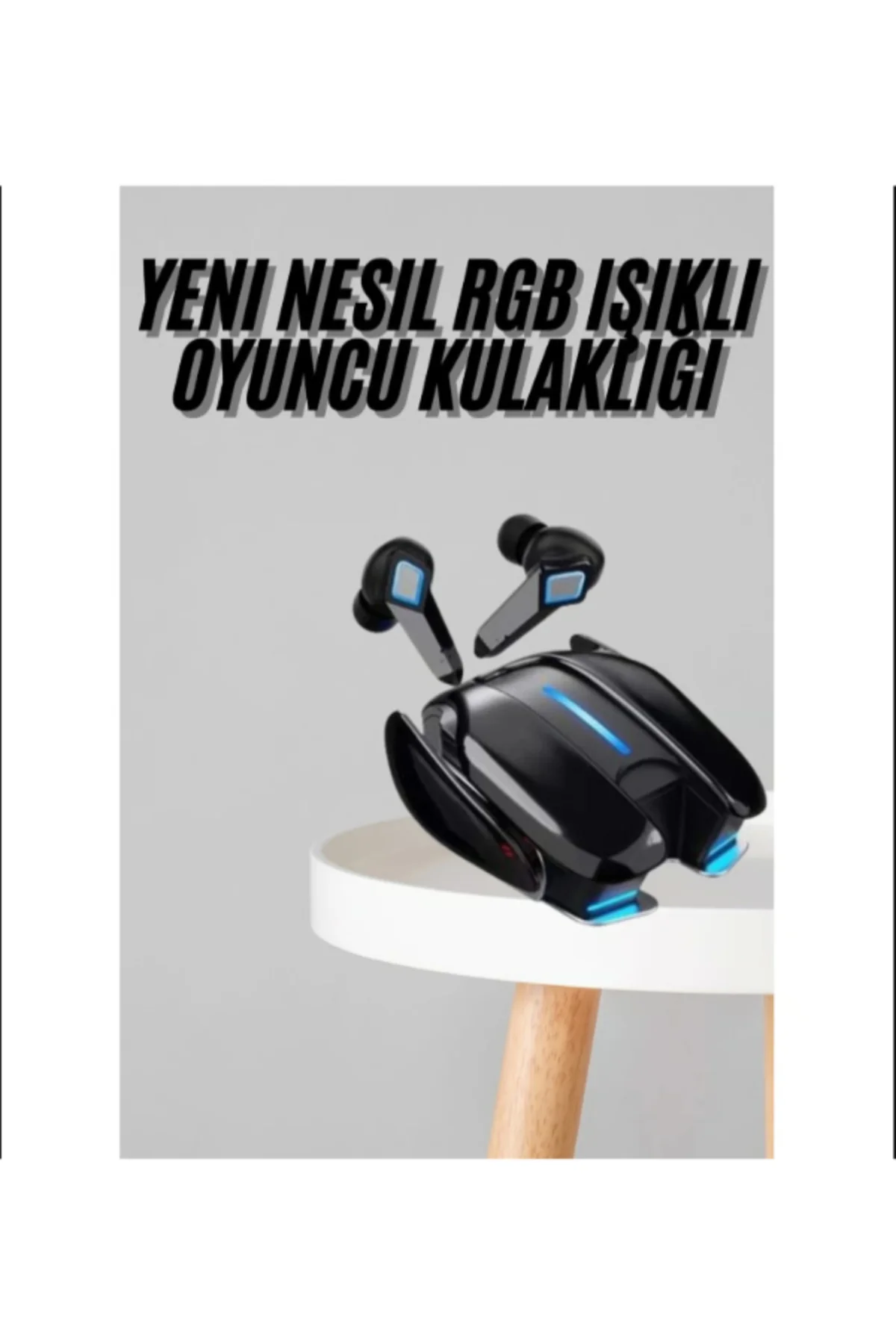 K68 Pubg Oyuncu Kulaligi Içi Anc 120h Rgb Işıklı