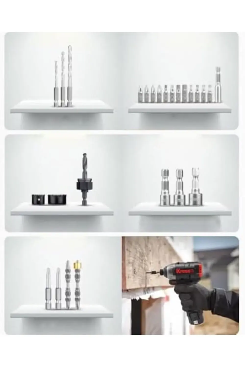 KA1500 26 Parça Profesyonel Delme/Vidalama/Panç Seti 978262