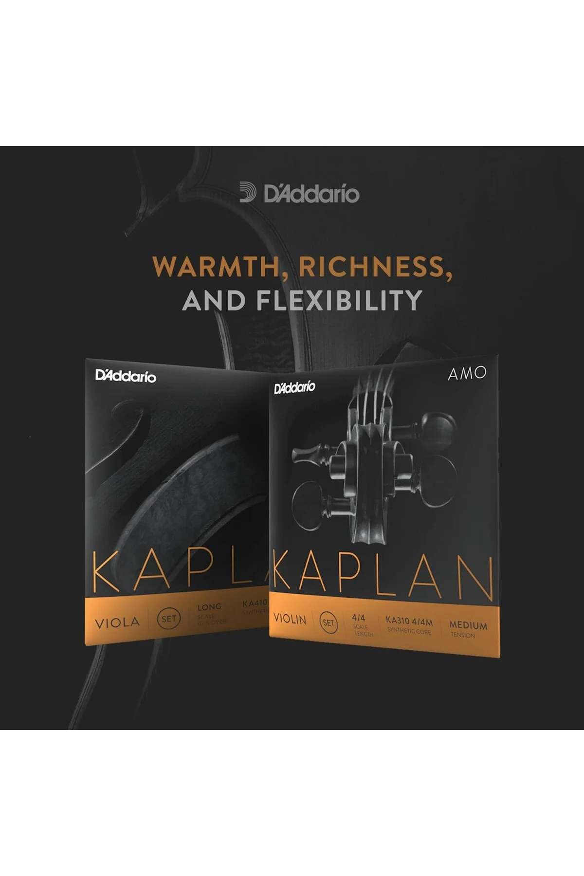 Ka312 4/4M Kaplan Amo Keman Teli (A)