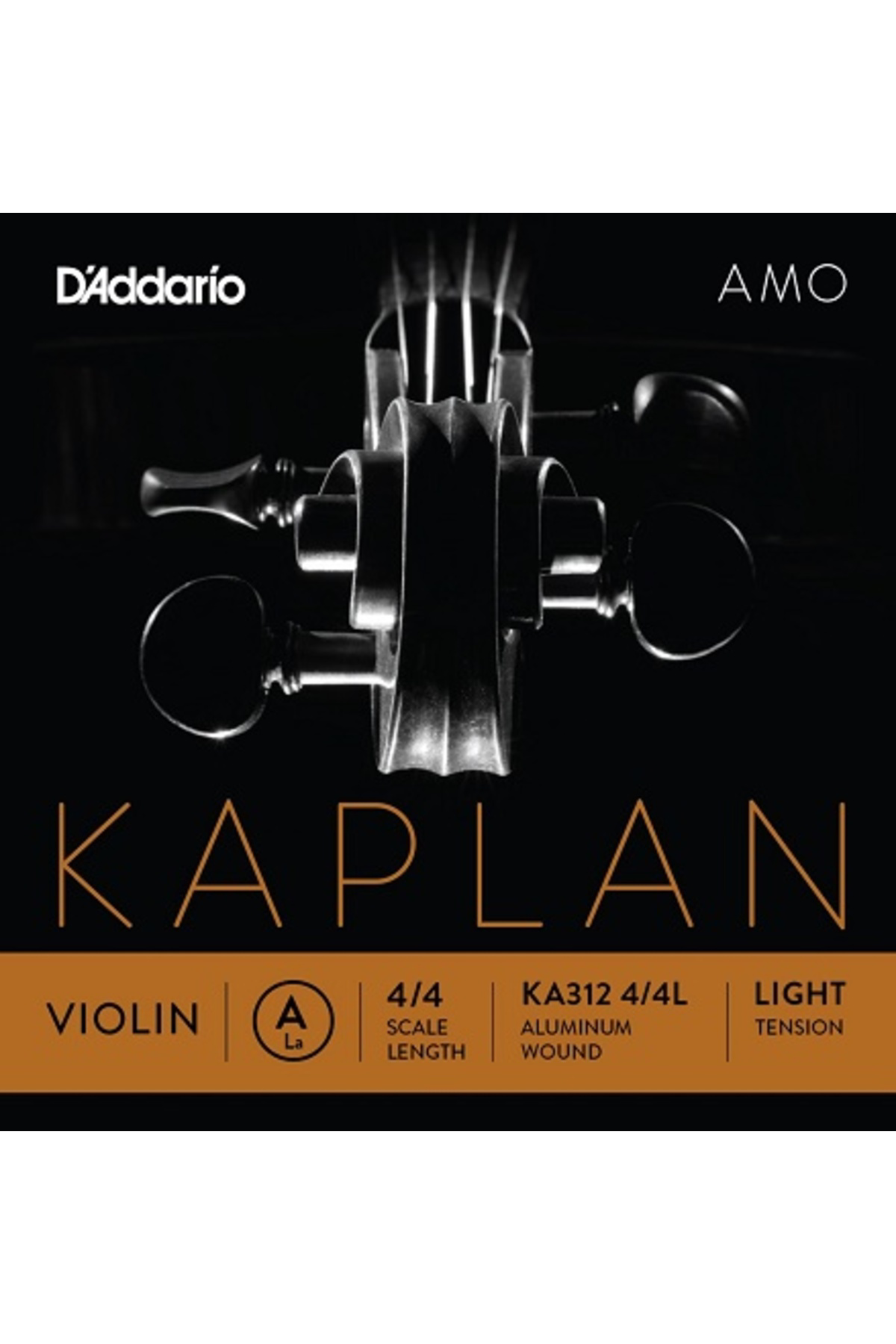 KA312 KEMAN TEK TEL, KAPLAN AMO, SCALE LENGTH 4/4, A-(LA