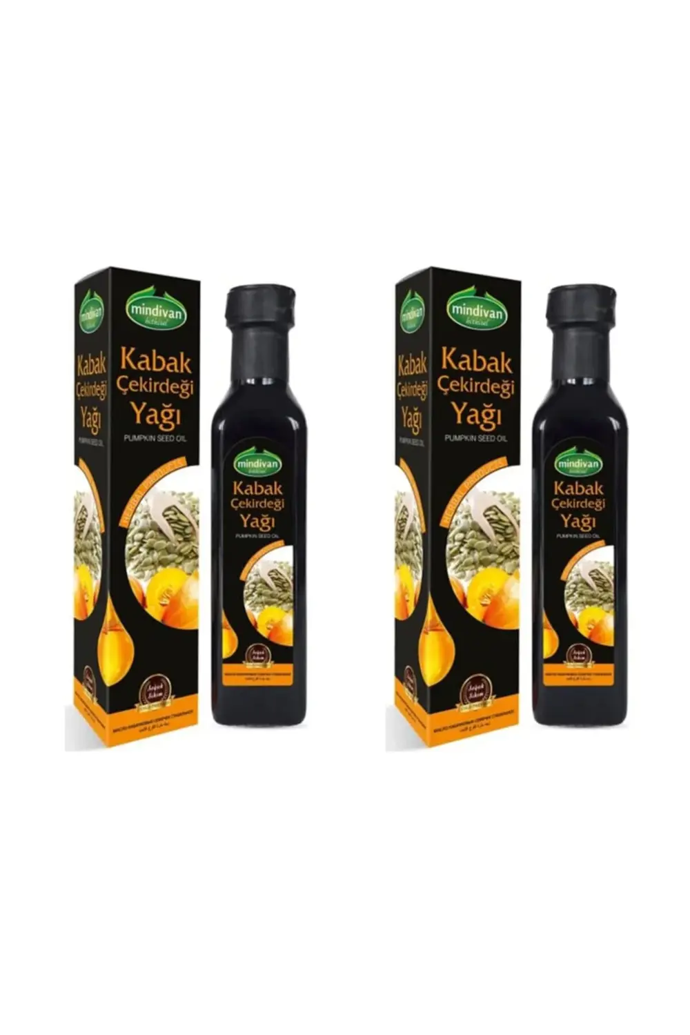 Kabak Çekirdeği Yağı 250 Cc X2 Adet