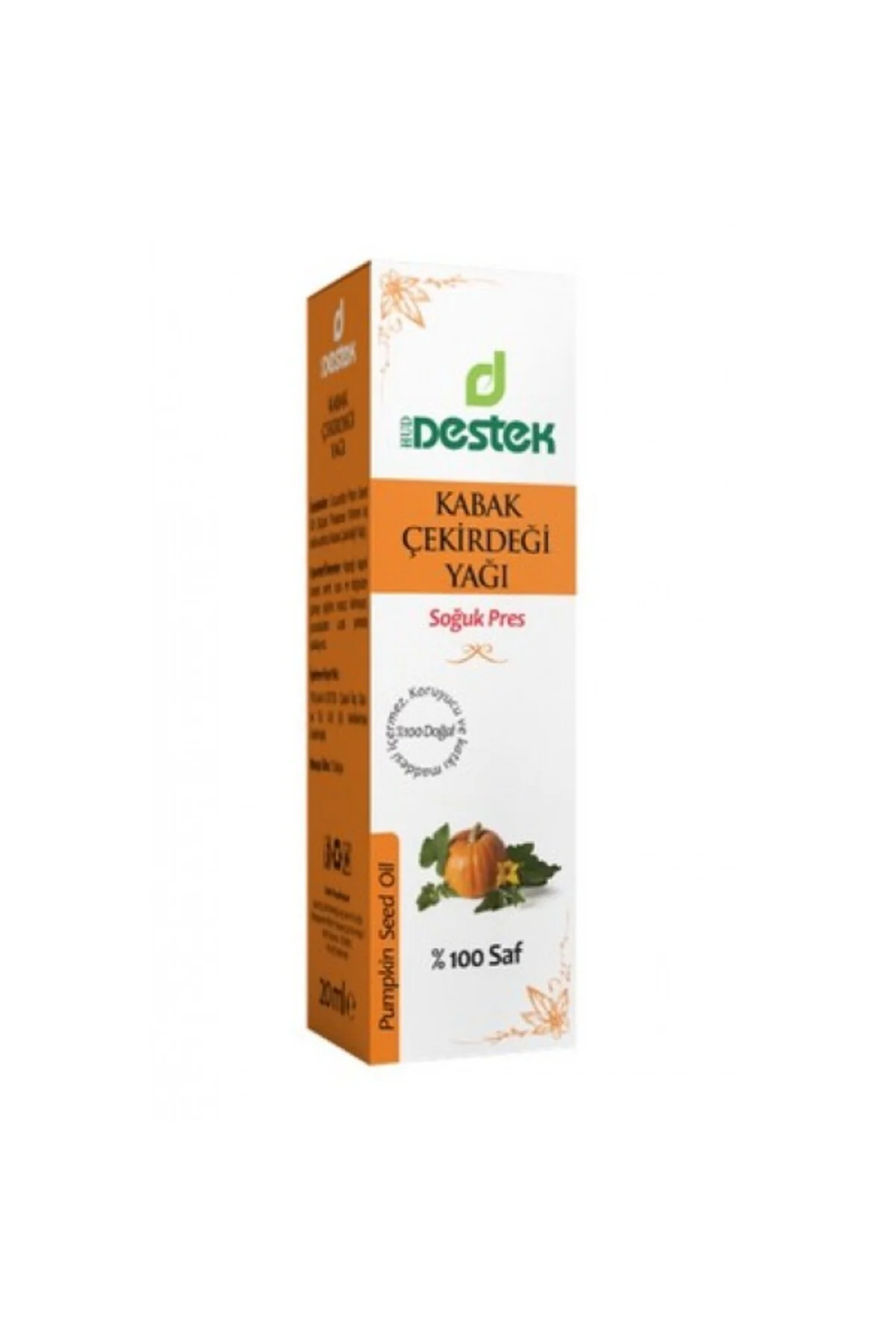 Kabak Çekirdeği Yağı 20 ml