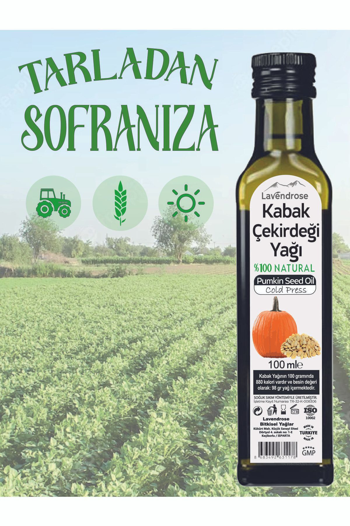 Kabak Çekirdeği Yağı%100 Saf Ve Doğal - Kabakçekirdeği Yağı Soğuk