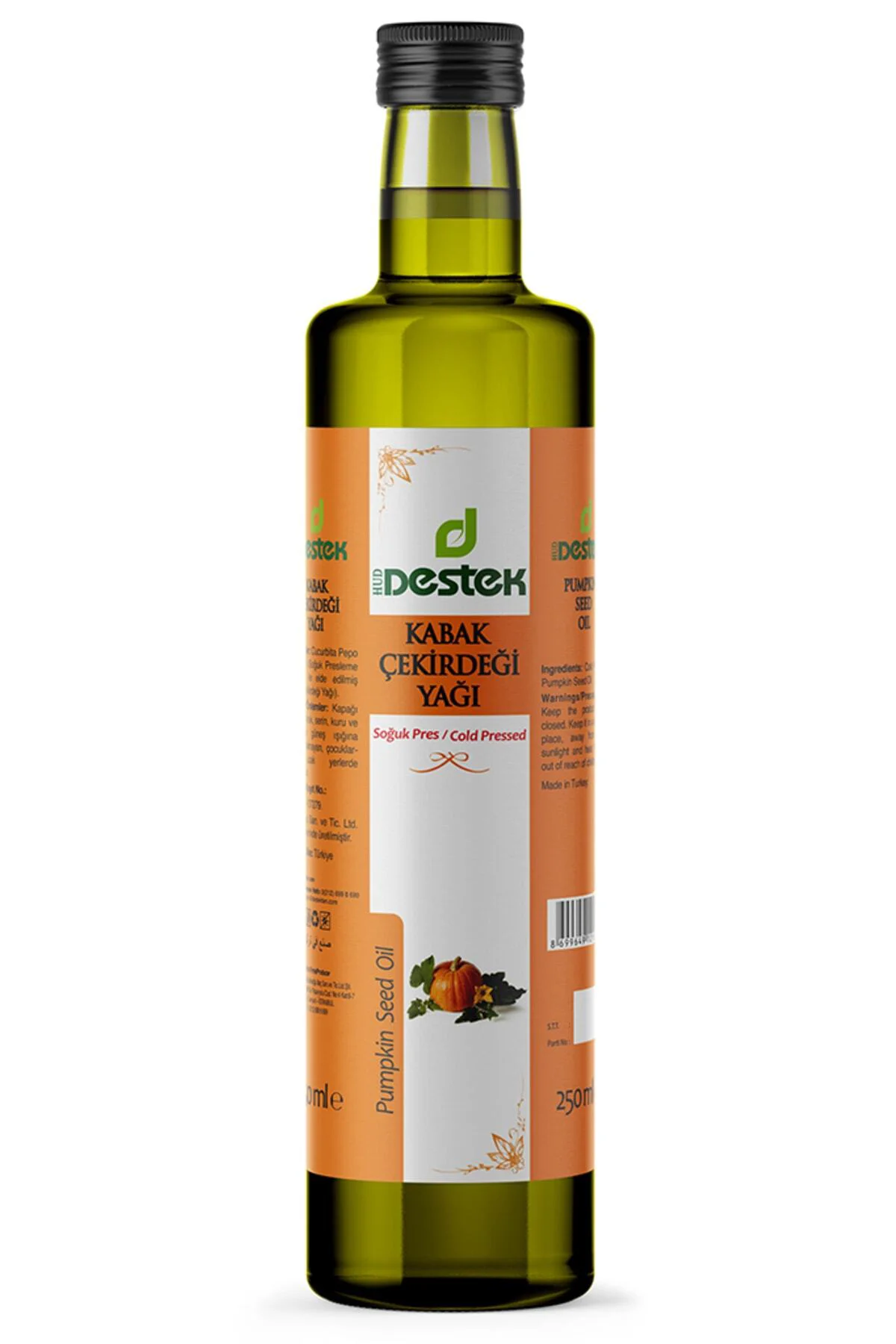 Kabak Çekirdeği Yağı 250 Ml (2 Adet)