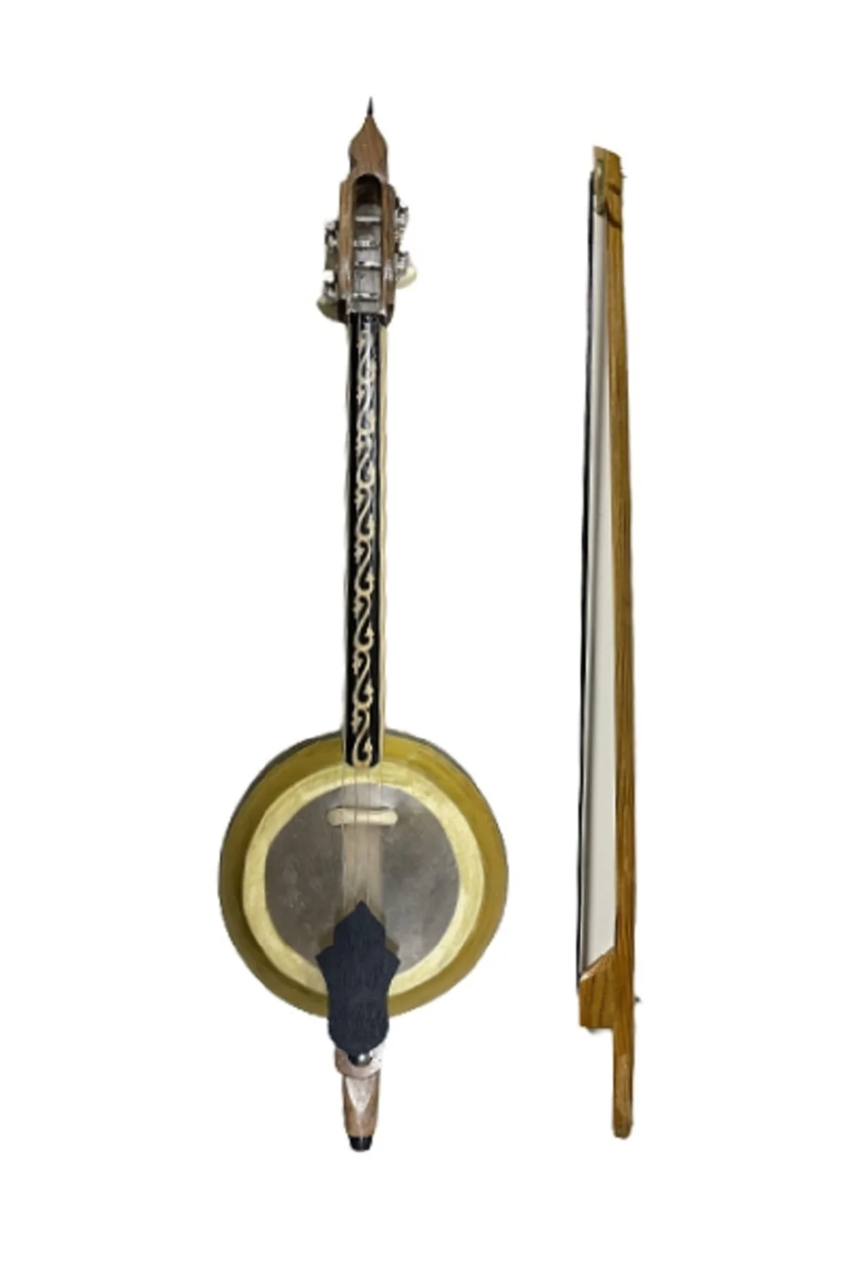 Kabak Kemane Klavye Işlemeli Üst Kalite Yürek Zarı Prof.